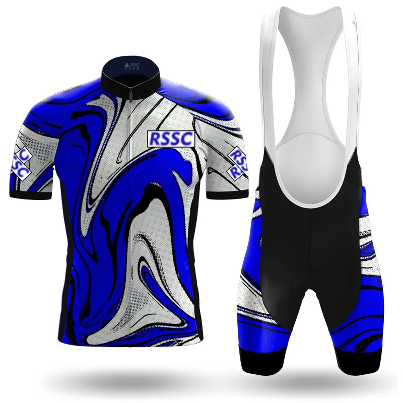 Cobalt Swirl Men's Short Sleeve Cycling Kit sold by RSSC Sports