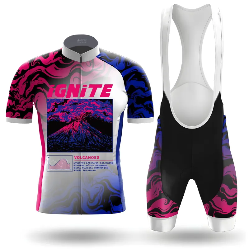 ignite Men's Short Sleeve Cycling Kit made by RSSC Sports