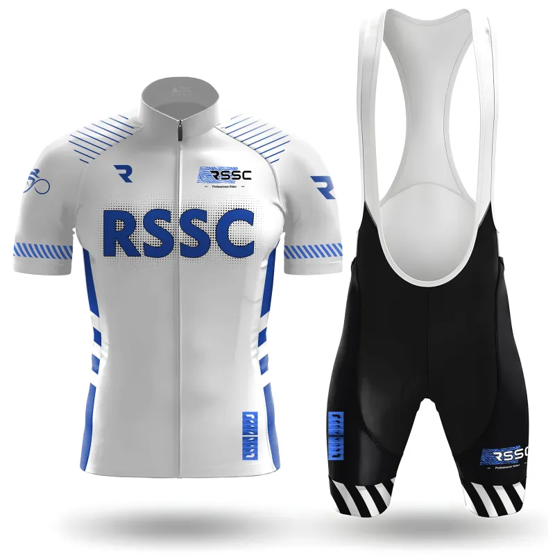 Arctic Noise Elite Men's Short Sleeve Cycling Kit made by RSSC Sports