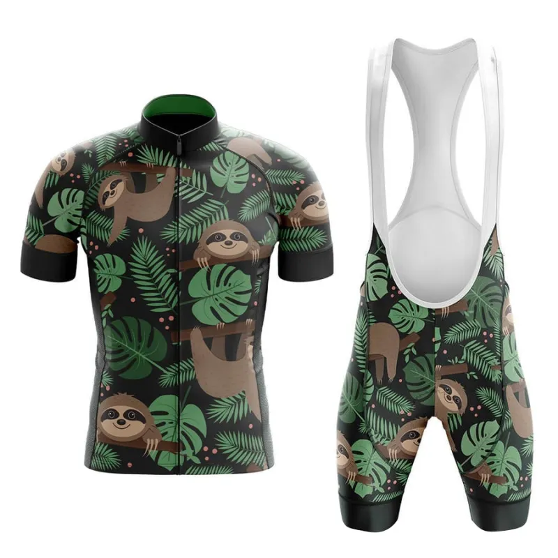 Sloth Lover Men's Short Sleeve Cycling Kit (Clearance Sale) made by RSSC Sports