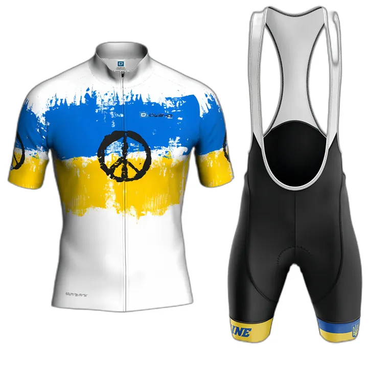 Support Ukraine Men's Short Sleeve Cycling Kit (Clearance Sale) sold by RSSC Sports