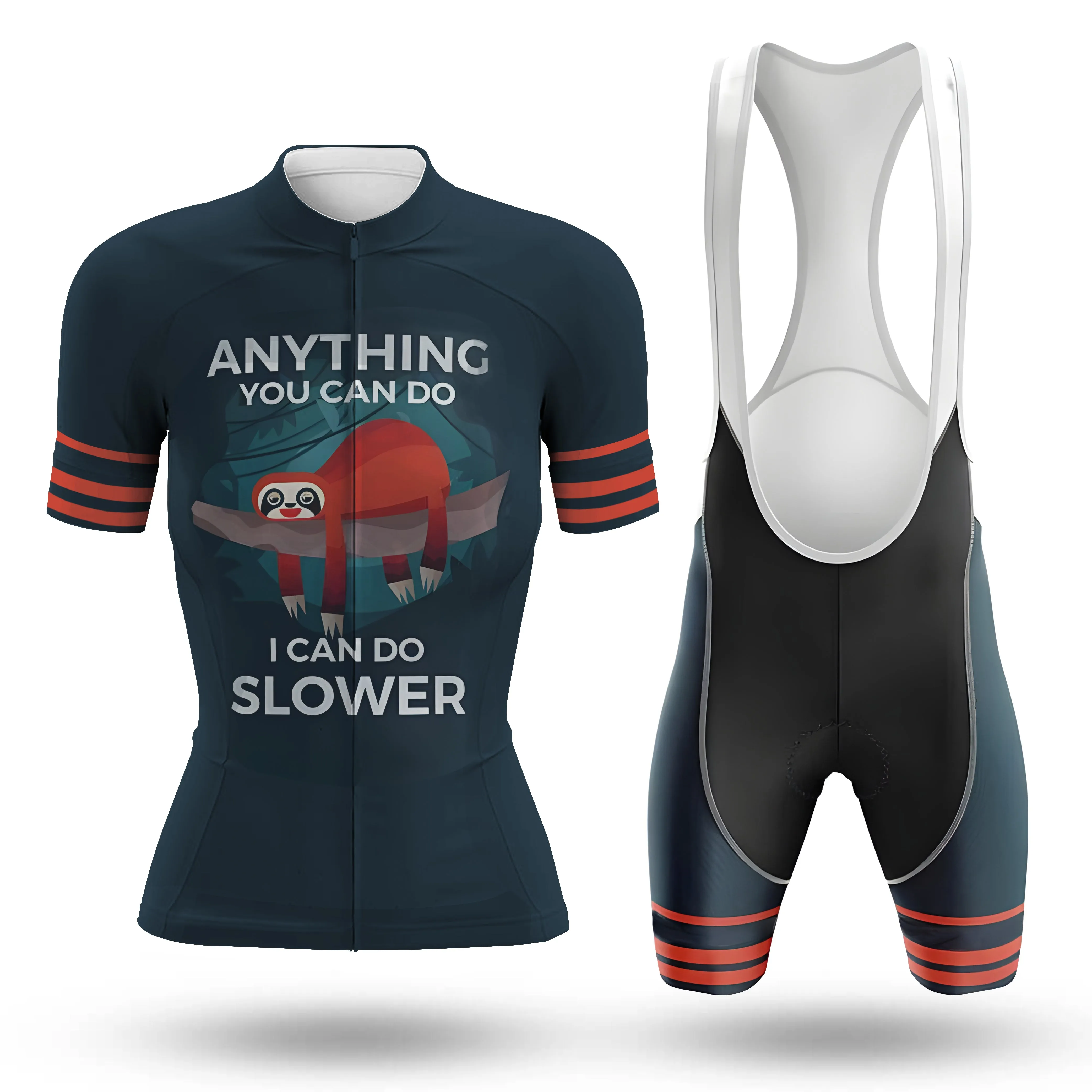 Sloth Can Do Slower Women's Short Sleeve Cycling Kit (Clearance Sale) sold by RSSC Sports