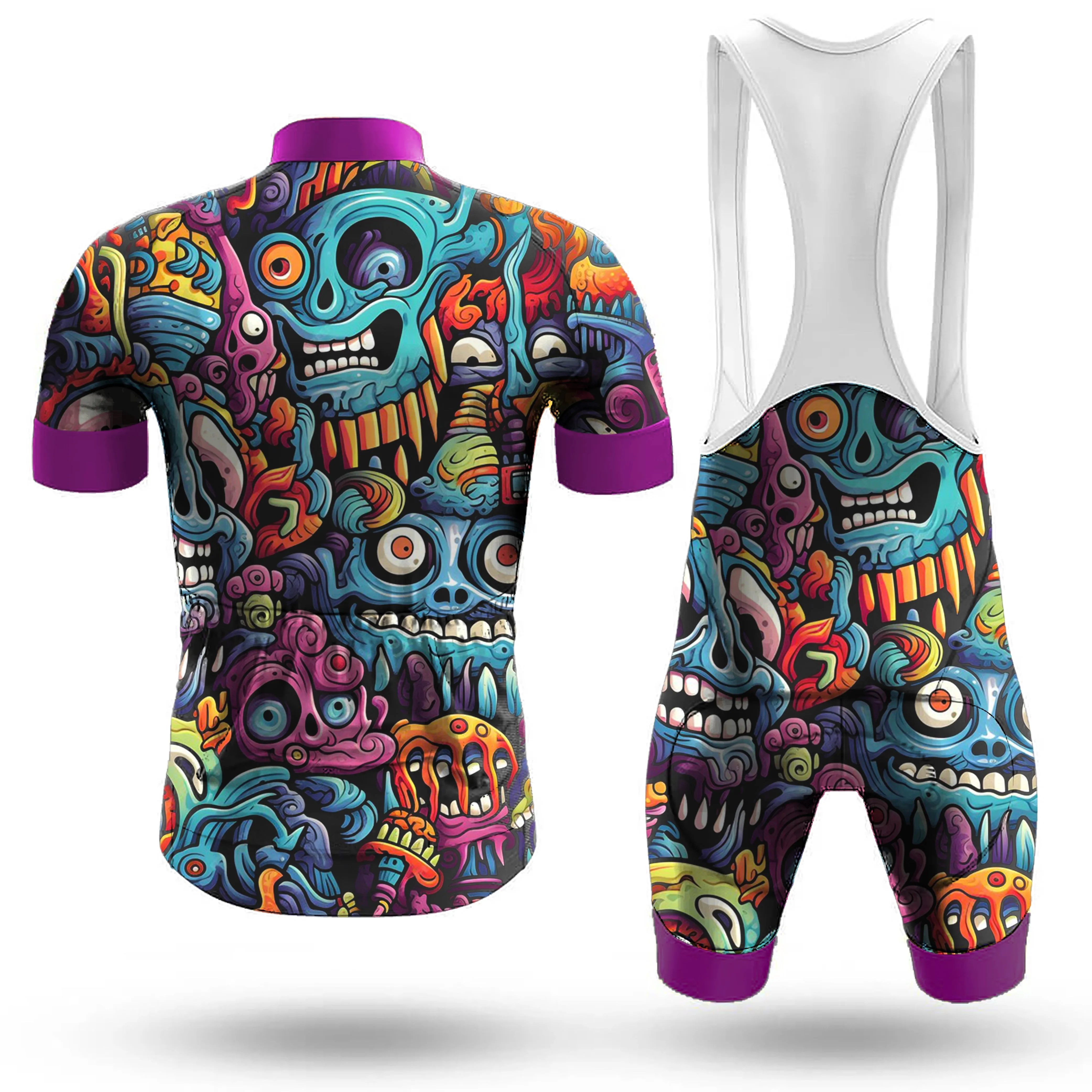 Alien Creatures Multicolor Men's Cycling Kit (Clearance Sale) sold by RSSC Sports product image thumbnail 2