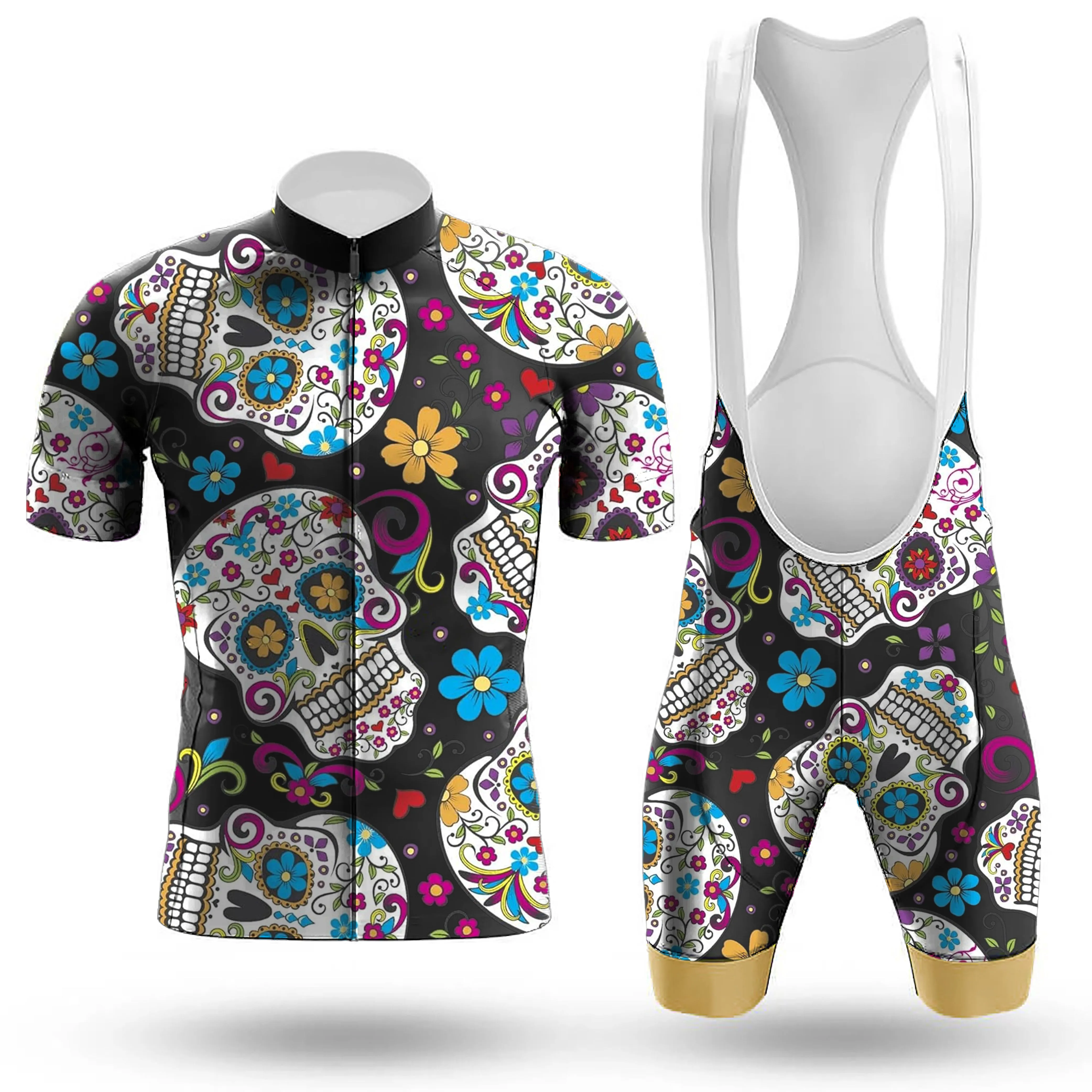 Sugar Skull Men's Cycling Kit (Clearance Sale) sold by RSSC Sports