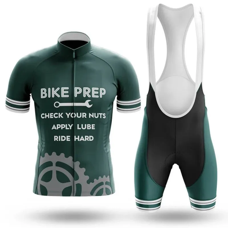BIKE PREP Men's Short Sleeve Cycling Kit (Clearance Sale) made by RSSC Sports