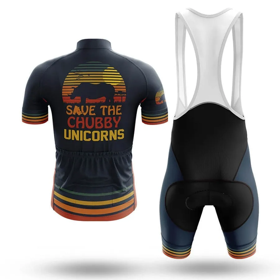 Save The Chubby Unicorns Men's Short Sleeve Cycling Kit (Clearance Sale) sold by RSSC Sports product image thumbnail 2