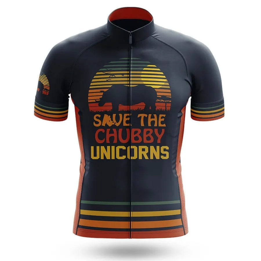 Save The Chubby Unicorns Men's Short Sleeve Cycling Kit (Clearance Sale) sold by RSSC Sports product image thumbnail 3