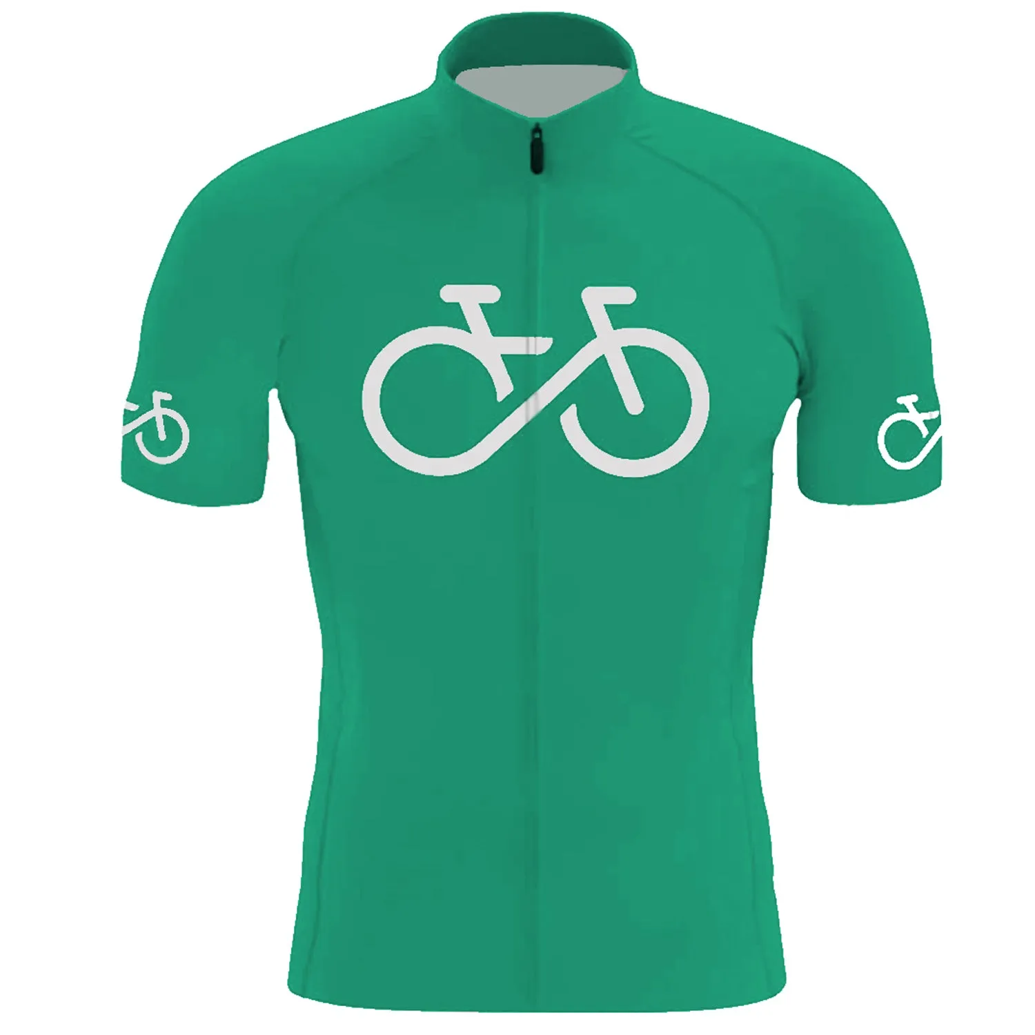 Professional Team Racing Suit Green Men's Short Sleeve Cycling Kit(Clearance Sale ) sold by RSSC Sports product image thumbnail 2