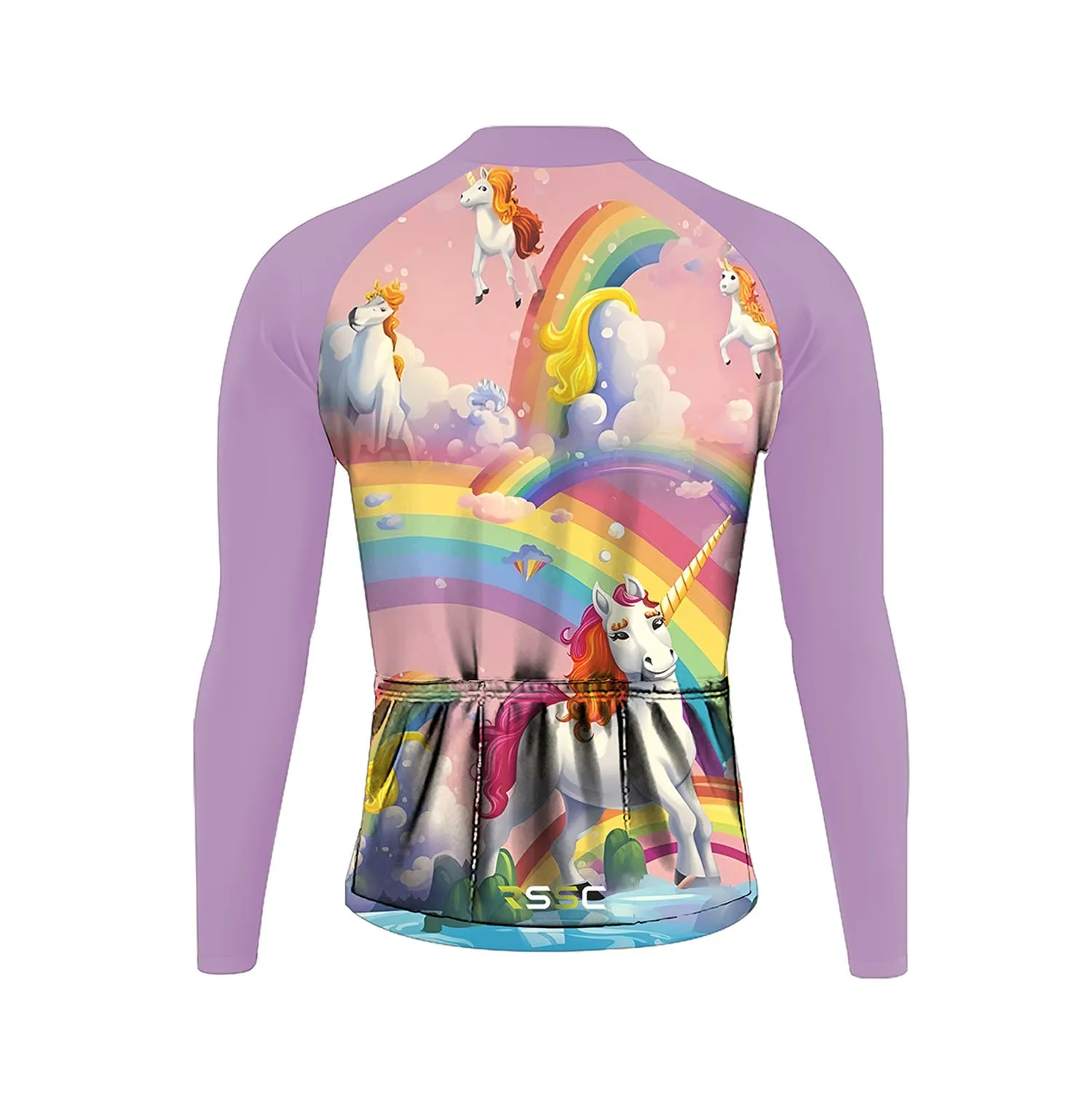Happy Unicorns Men's Long Sleeve Cycling Kit(Clearance Sale) sold by RSSC Sports product image thumbnail 4