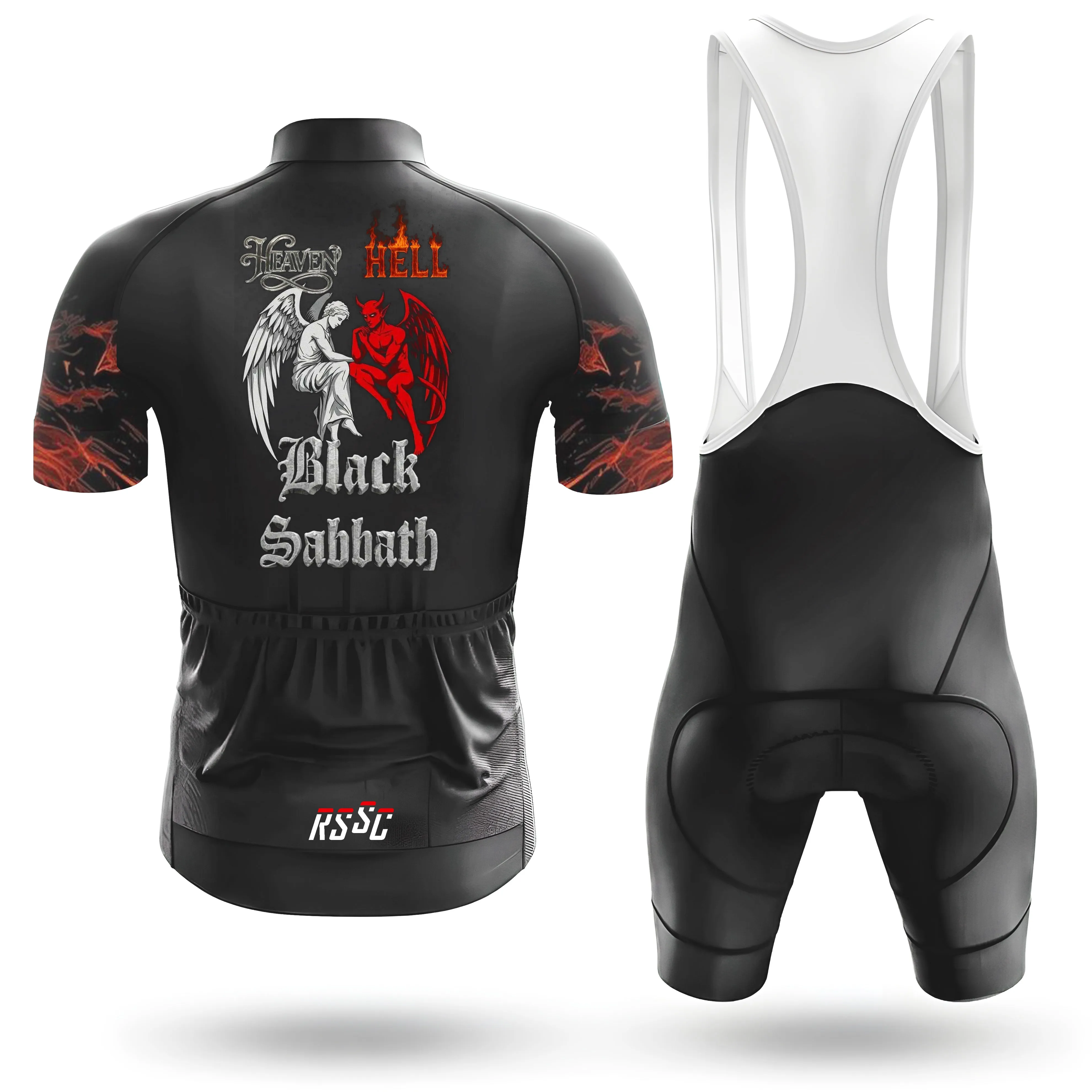 Black Sabbath Men's Cycling Kit(Clearance Sale ) sold by RSSC Sports product image thumbnail 2