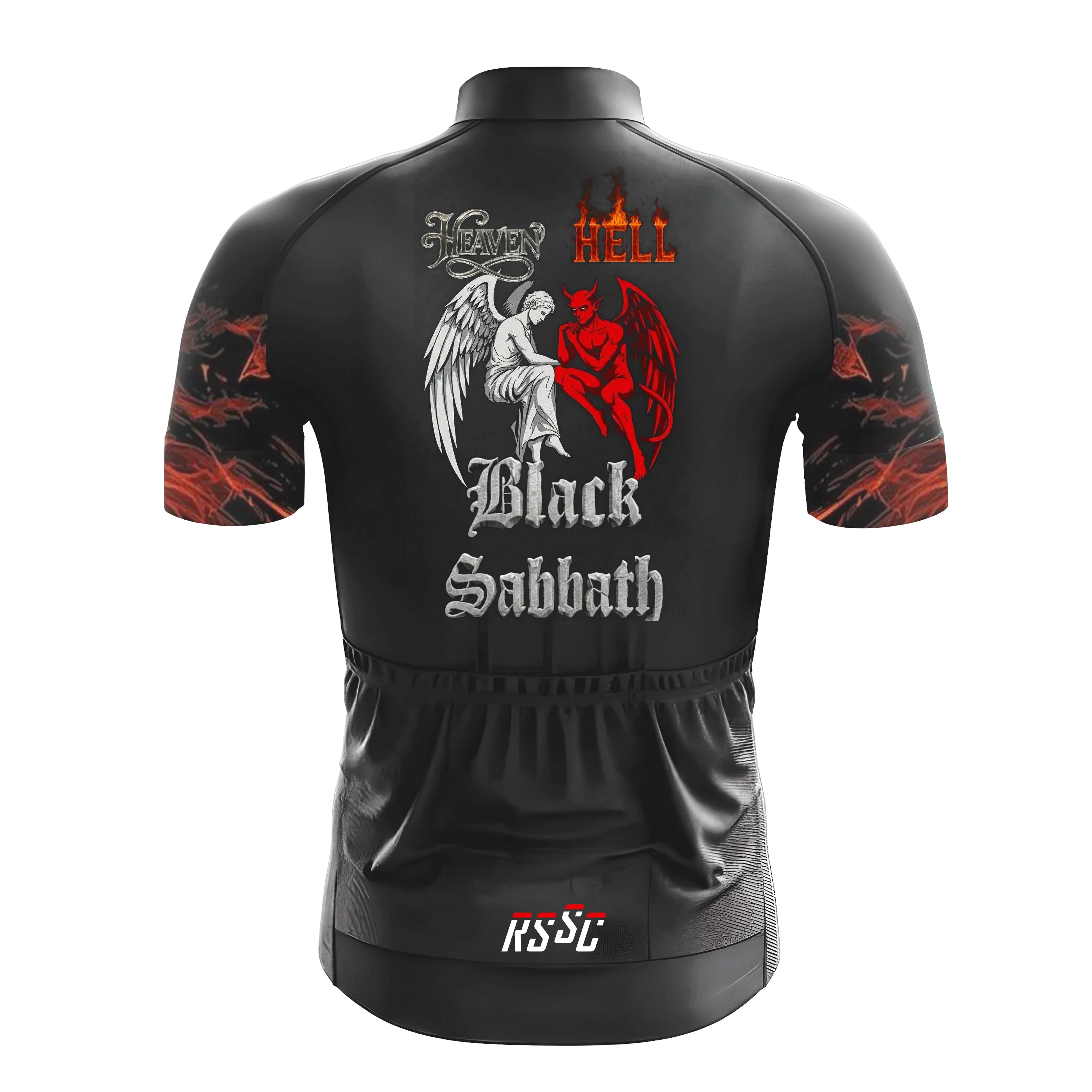 Black Sabbath Men's Cycling Kit(Clearance Sale ) sold by RSSC Sports product image thumbnail 4