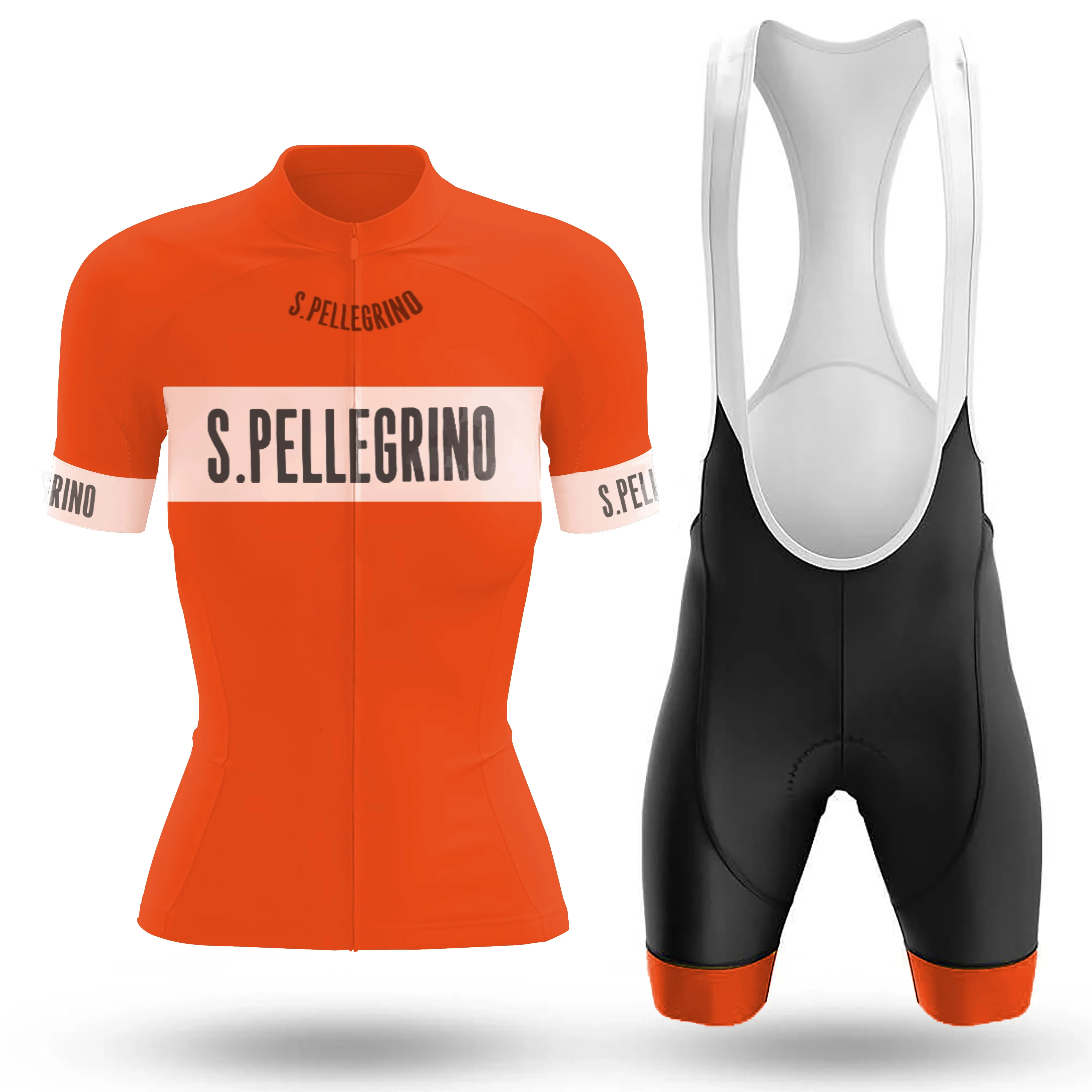 San Pellegrino Retro Women's Short Sleeve Cycling Kit (Clearance Sale) sold by RSSC Sports