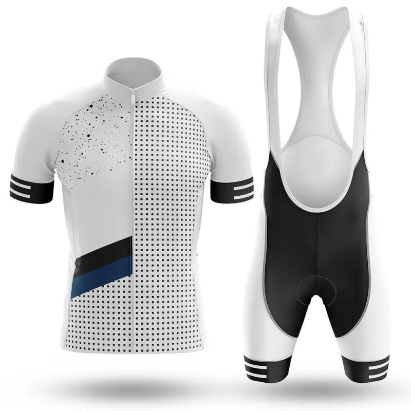 White Classic Men's Cycling Kit (Clearance Sale) made by RSSC Sports