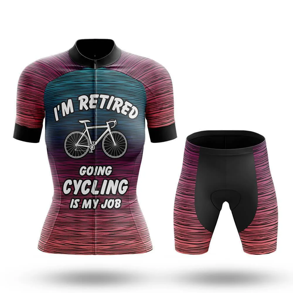Cycling Is My Job V3 Women's Short Sleeve Cycling Kit (Clearance Sale) sold by RSSC Sports