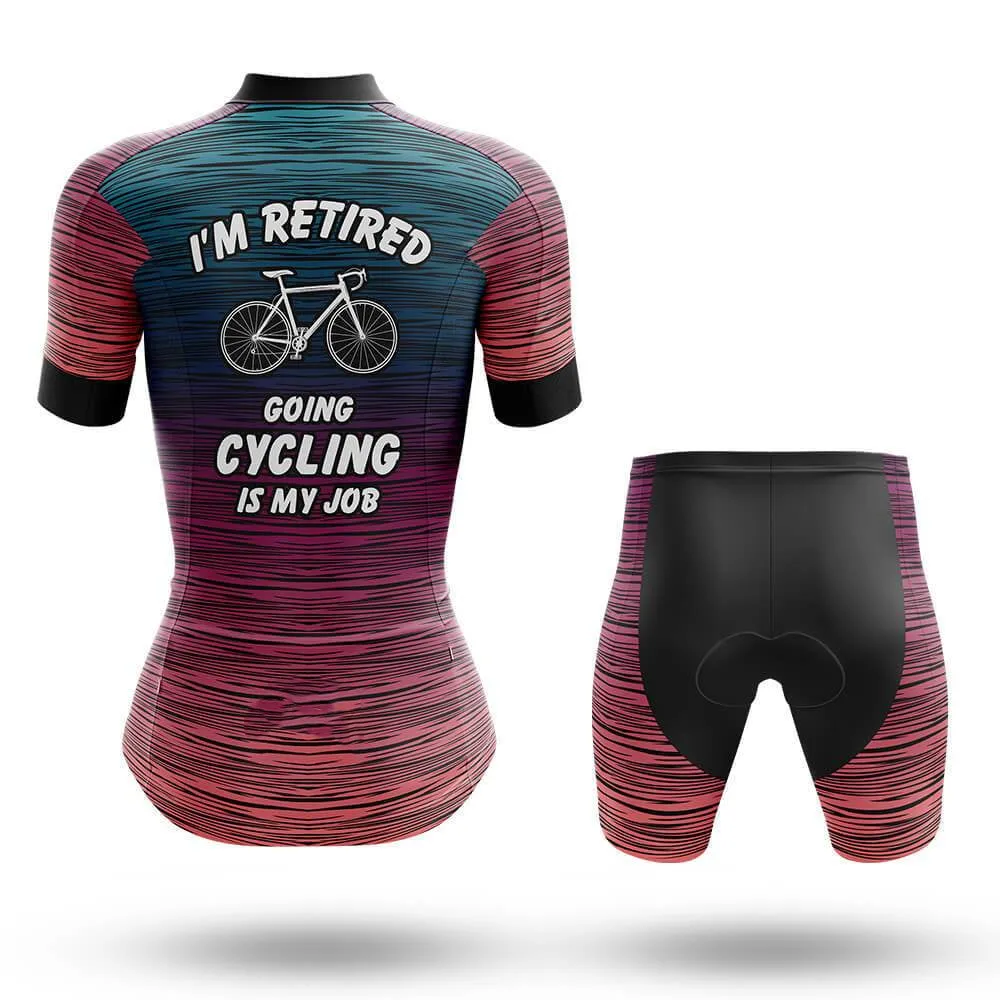 Cycling Is My Job V3 Women's Short Sleeve Cycling Kit (Clearance Sale) sold by RSSC Sports product image thumbnail 2