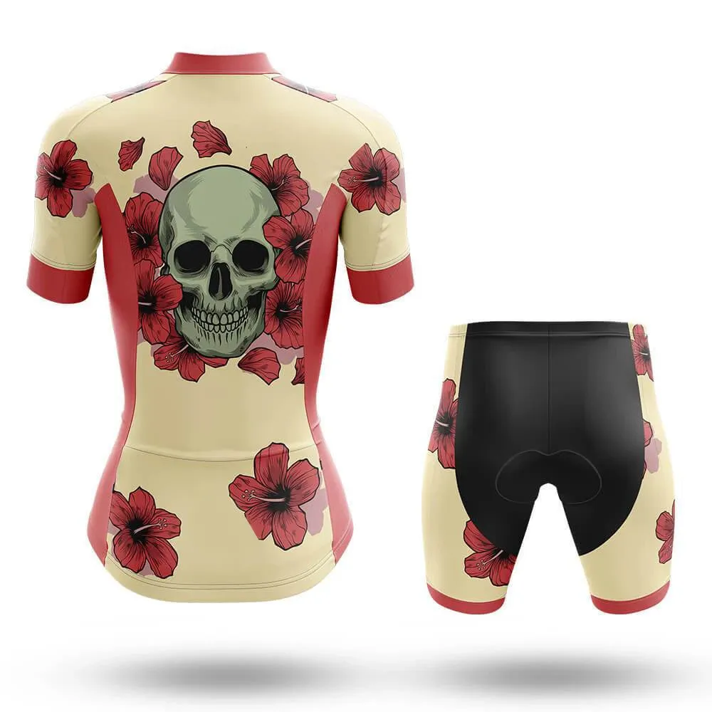 Flower Skull Women's Short Sleeve Cycling Kit (Clearance Sale) sold by RSSC Sports product image thumbnail 2