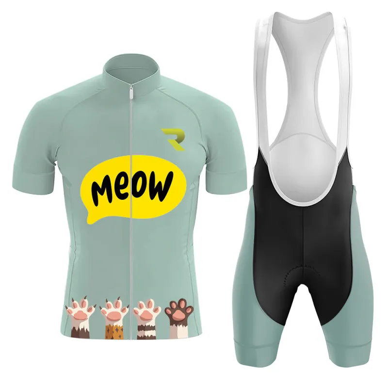Cat Meow Men's Short Sleeve Cycling Kit (Clearance Sale) made by RSSC Sports