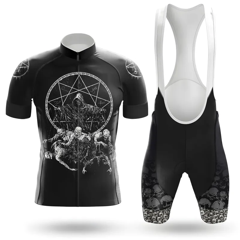 Mystical Skull Art Men's Cycling Kit (Clearance Sale) made by RSSC Sports