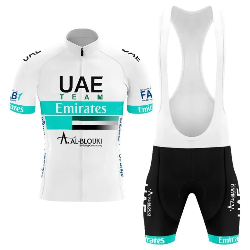 TEAM UAE Men's Cycling Kit(Clearance Sale) made by RSSC Sports