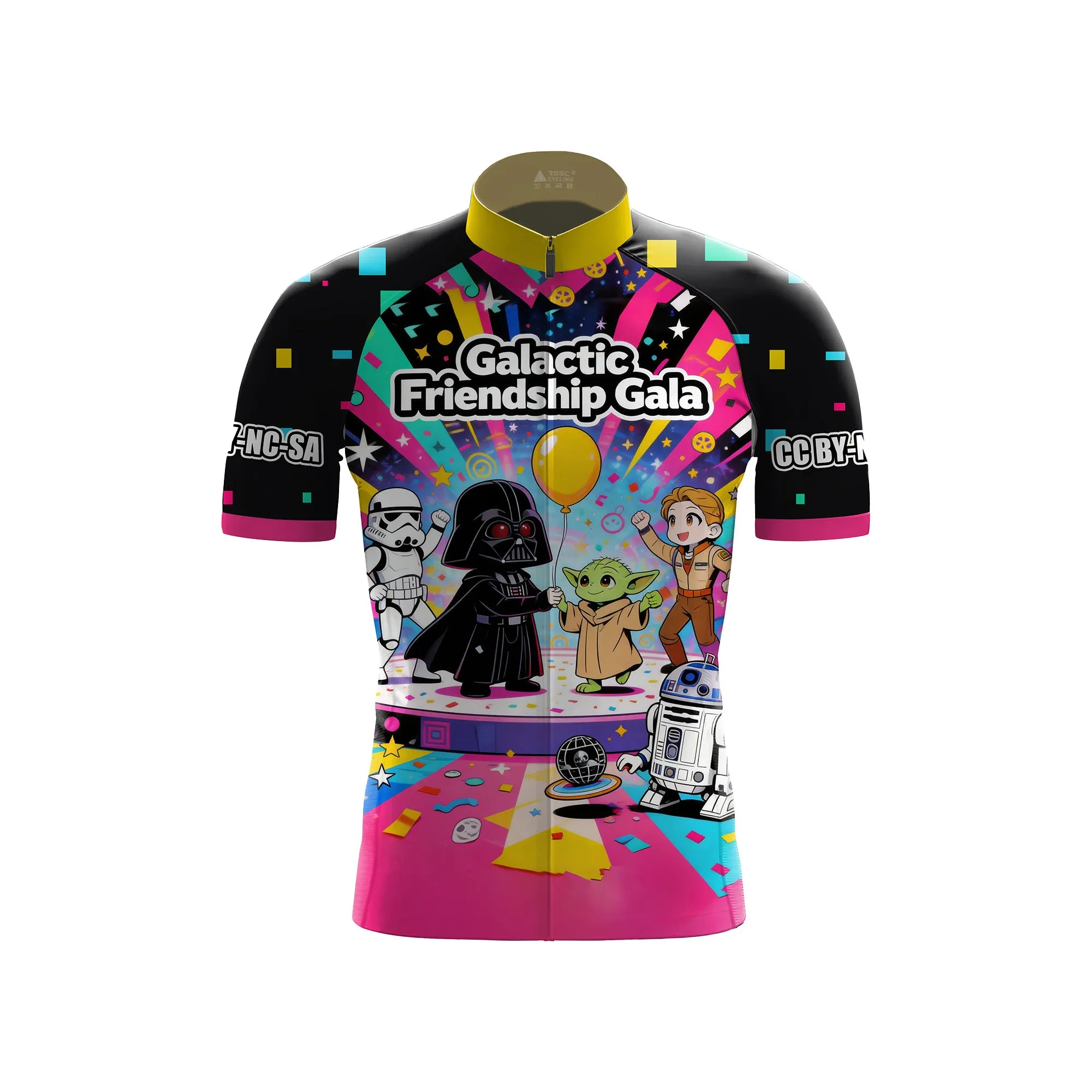 Galactic Friendship Gala Men's Short Sleeve Cycling Kit sold by RSSC Sports product image thumbnail 3