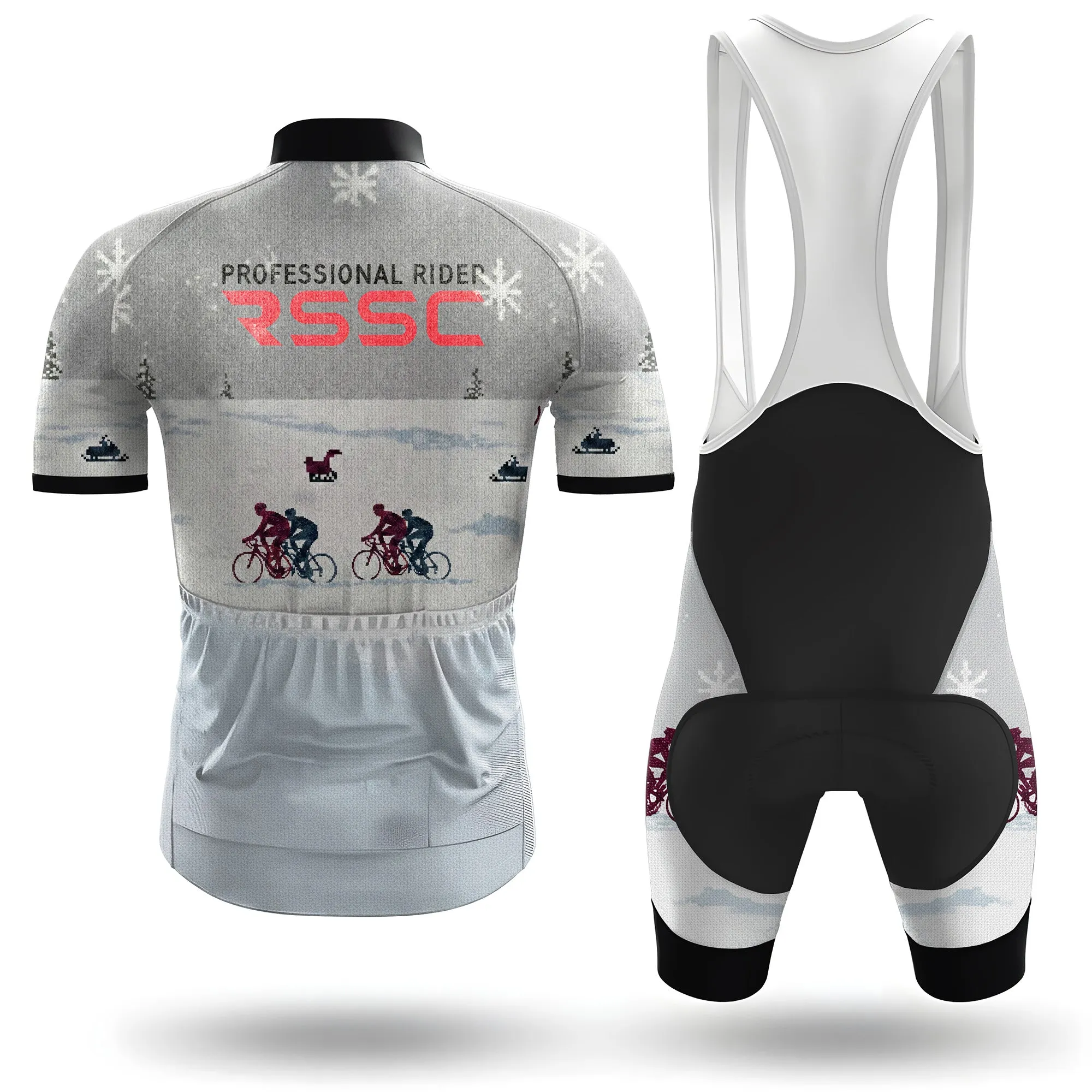 Cold and loneliness Men's Short Sleeve Cycling Kit sold by RSSC Sports product image thumbnail 2