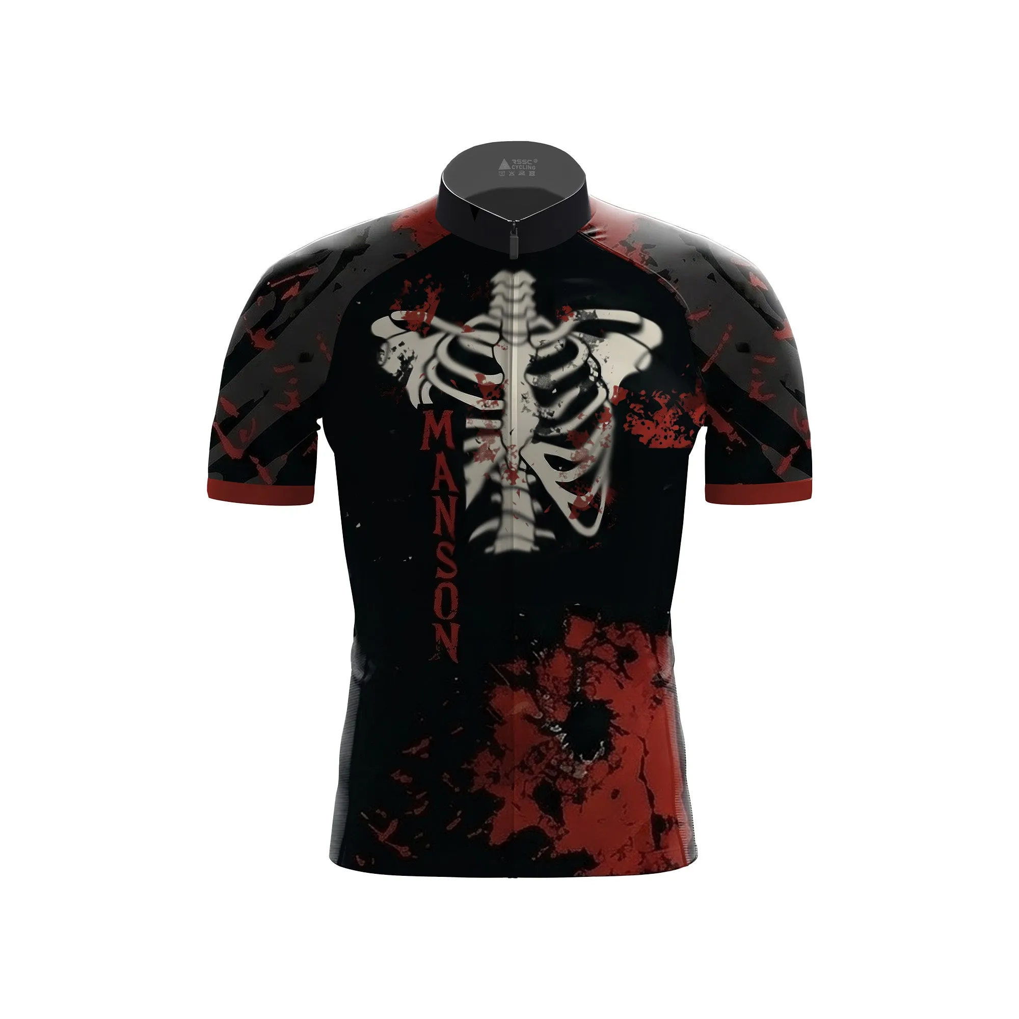 Marikyn Manson Men's Short Sleeve Cycling Kit sold by RSSC Sports product image thumbnail 3