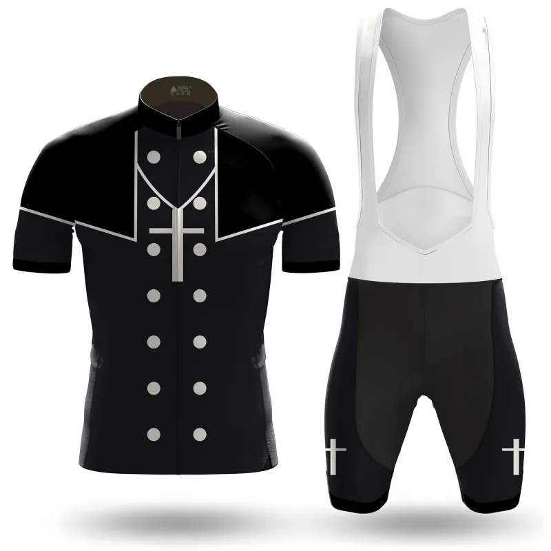 Cleric’s Path Men's Short Sleeve Cycling Kit made by RSSC Sports