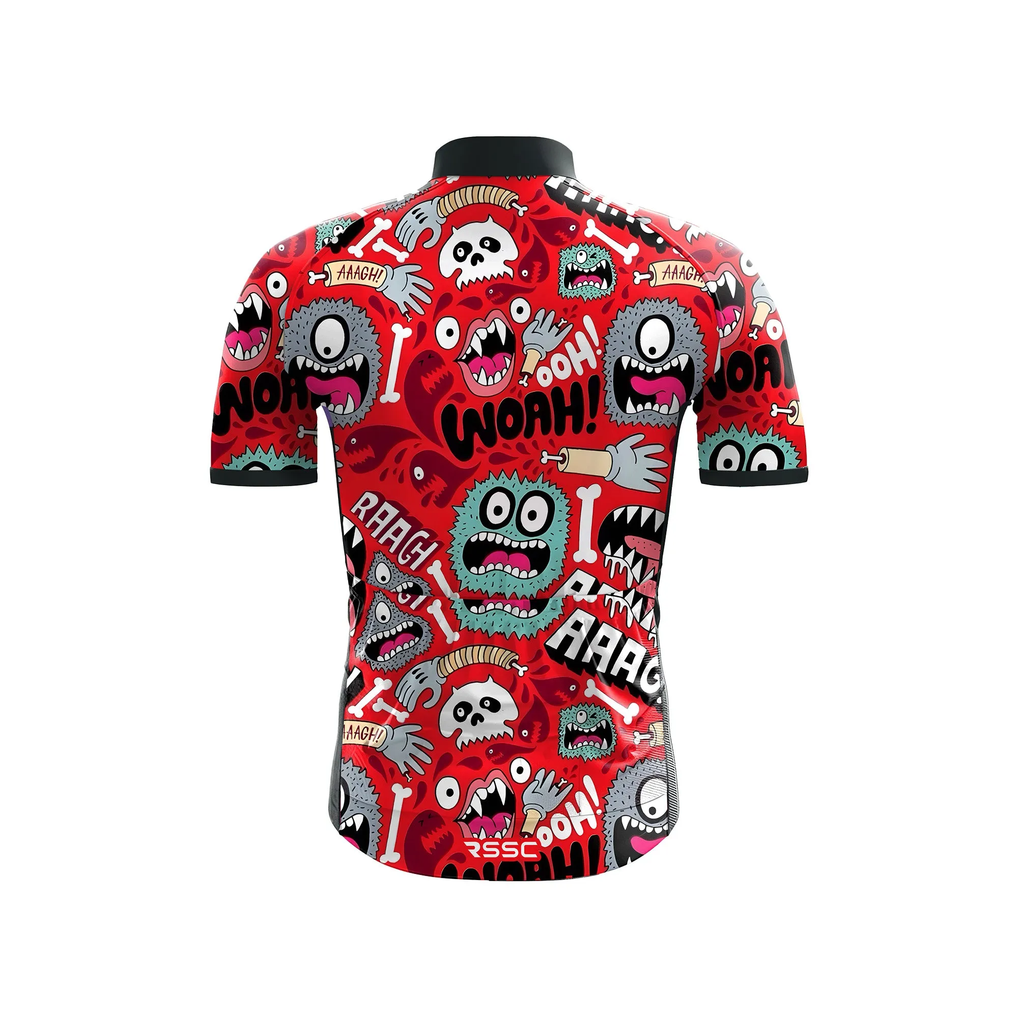 Screaming Graphic Men's Short Sleeve Cycling Kit sold by RSSC Sports product image thumbnail 4