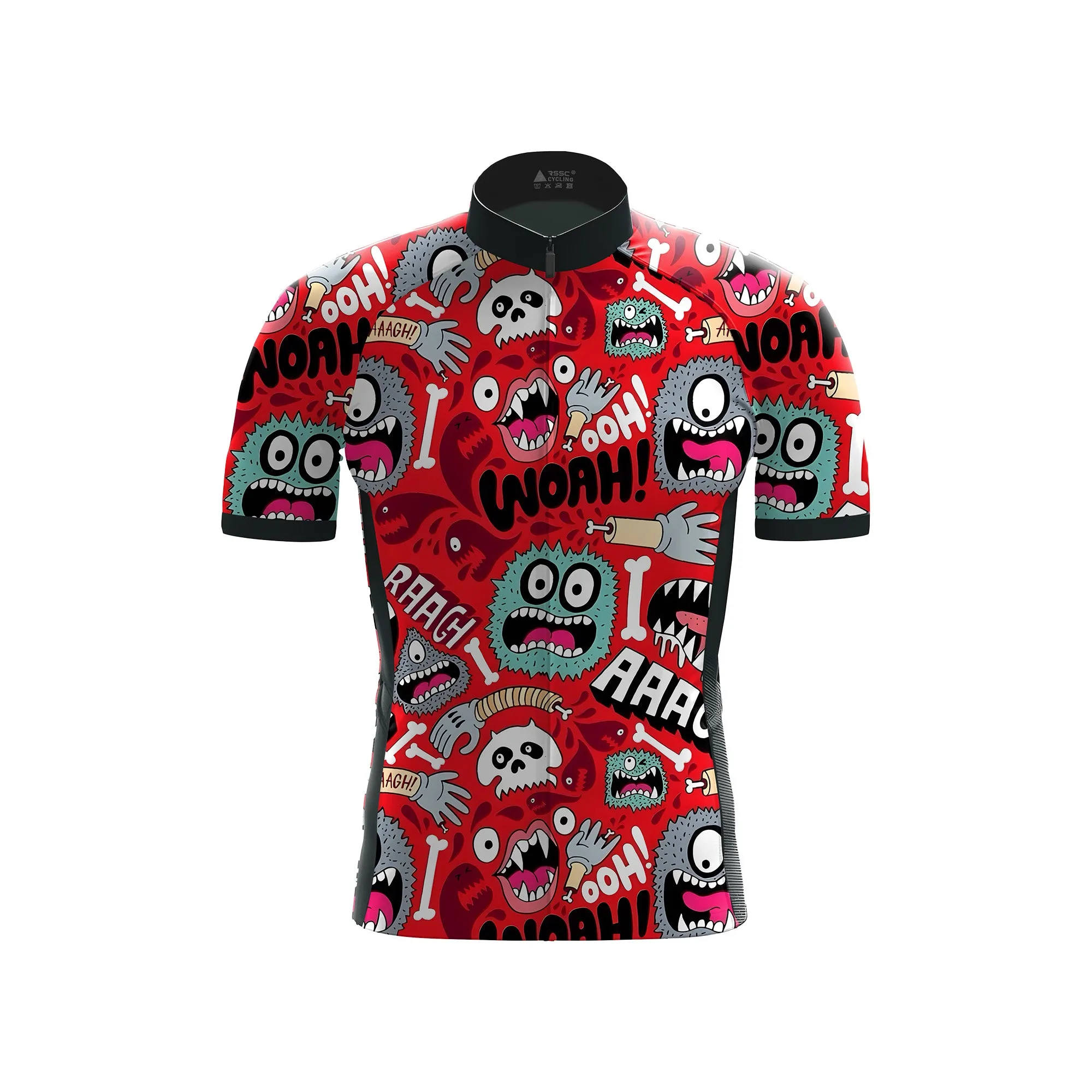 Screaming Graphic Men's Short Sleeve Cycling Kit sold by RSSC Sports product image thumbnail 3