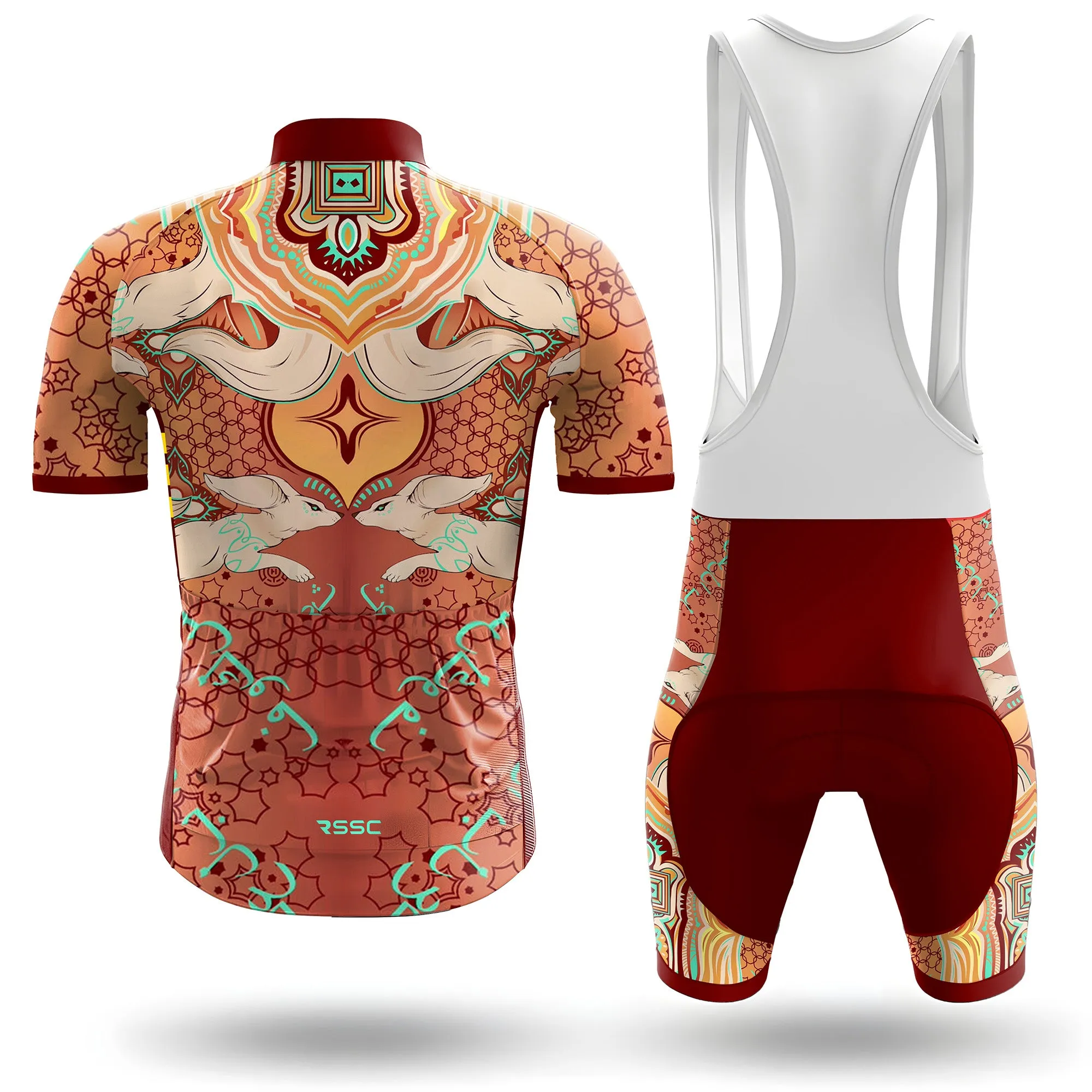 Fennec Fox Men's Short Sleeve Cycling Kit sold by RSSC Sports product image thumbnail 2