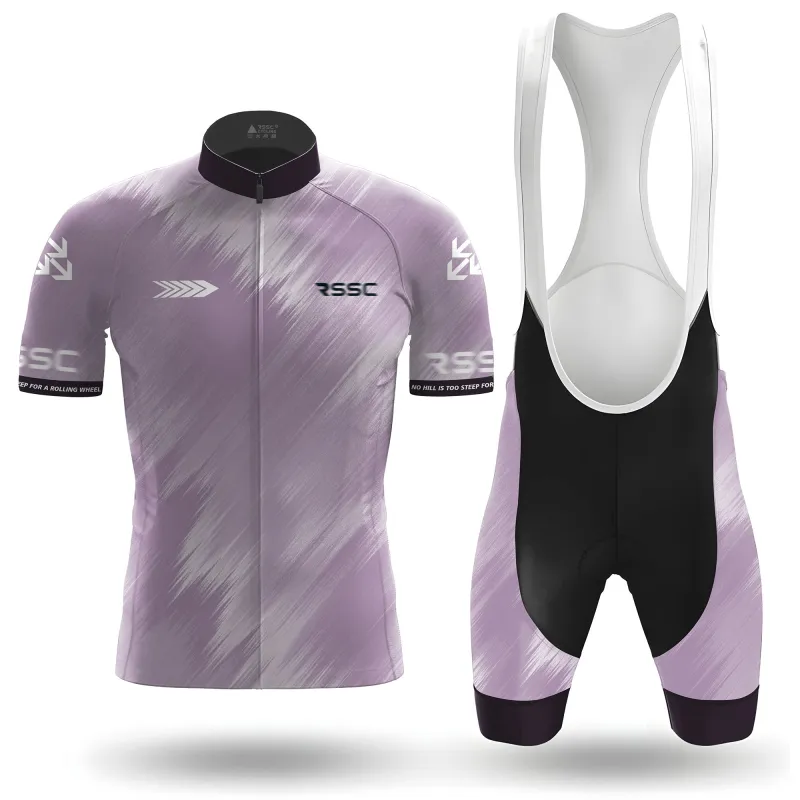 RSSC Bright Pink Men's Short Sleeve Cycling Kit made by RSSC Sports