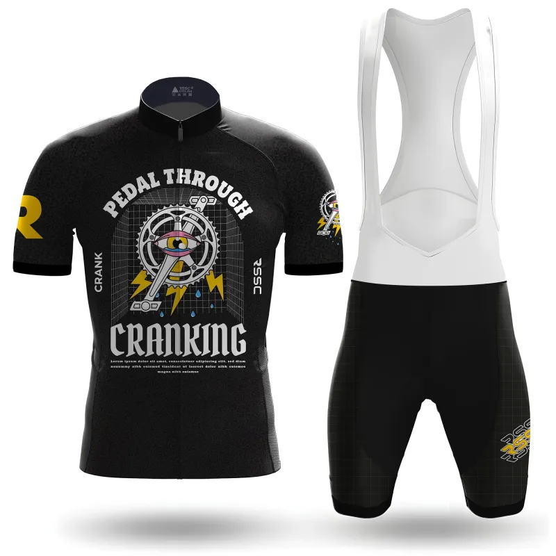RSSC Pedal Through Men's Short Sleeve Cycling Kit made by RSSC Sports