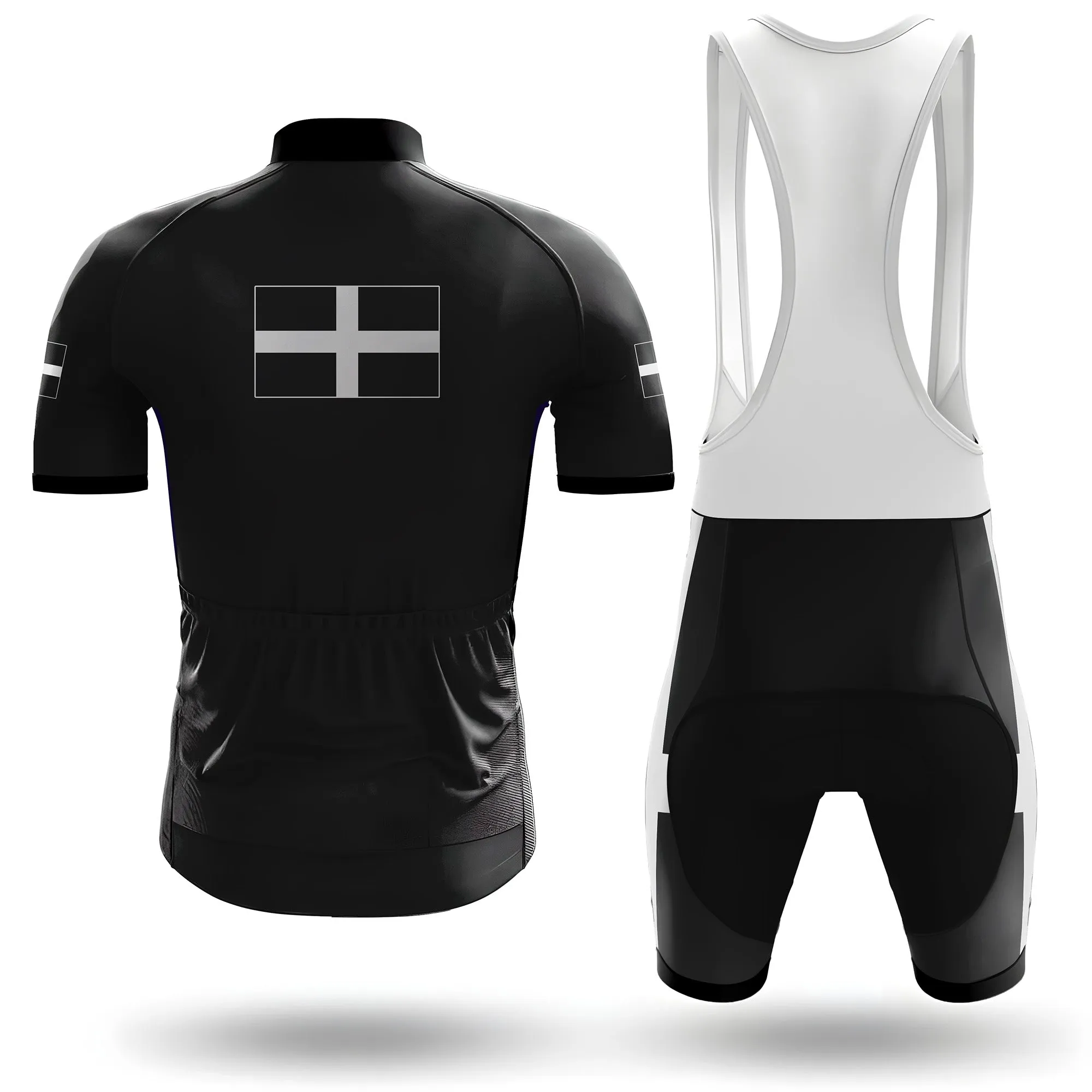 Cornish flag Men's Short Sleeve Cycling Kit sold by RSSC Sports product image thumbnail 2