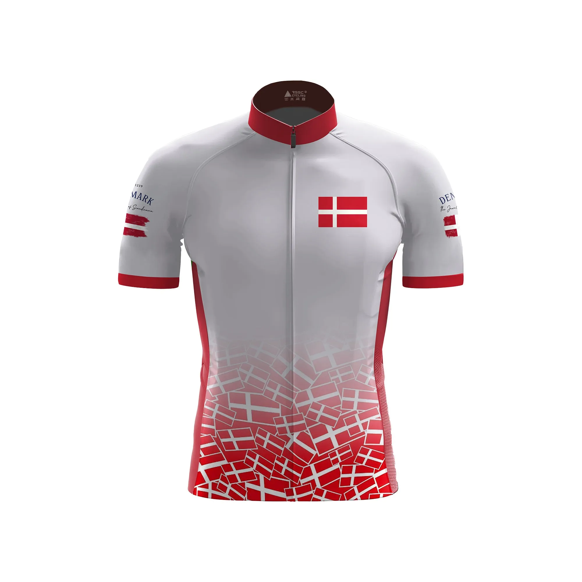 DENMARK Men's Short Sleeve Cycling Kit sold by RSSC Sports product image thumbnail 3