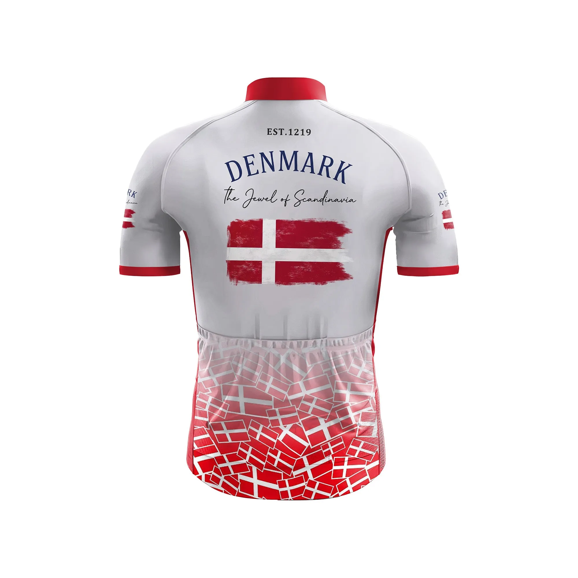 DENMARK Men's Short Sleeve Cycling Kit sold by RSSC Sports product image thumbnail 4