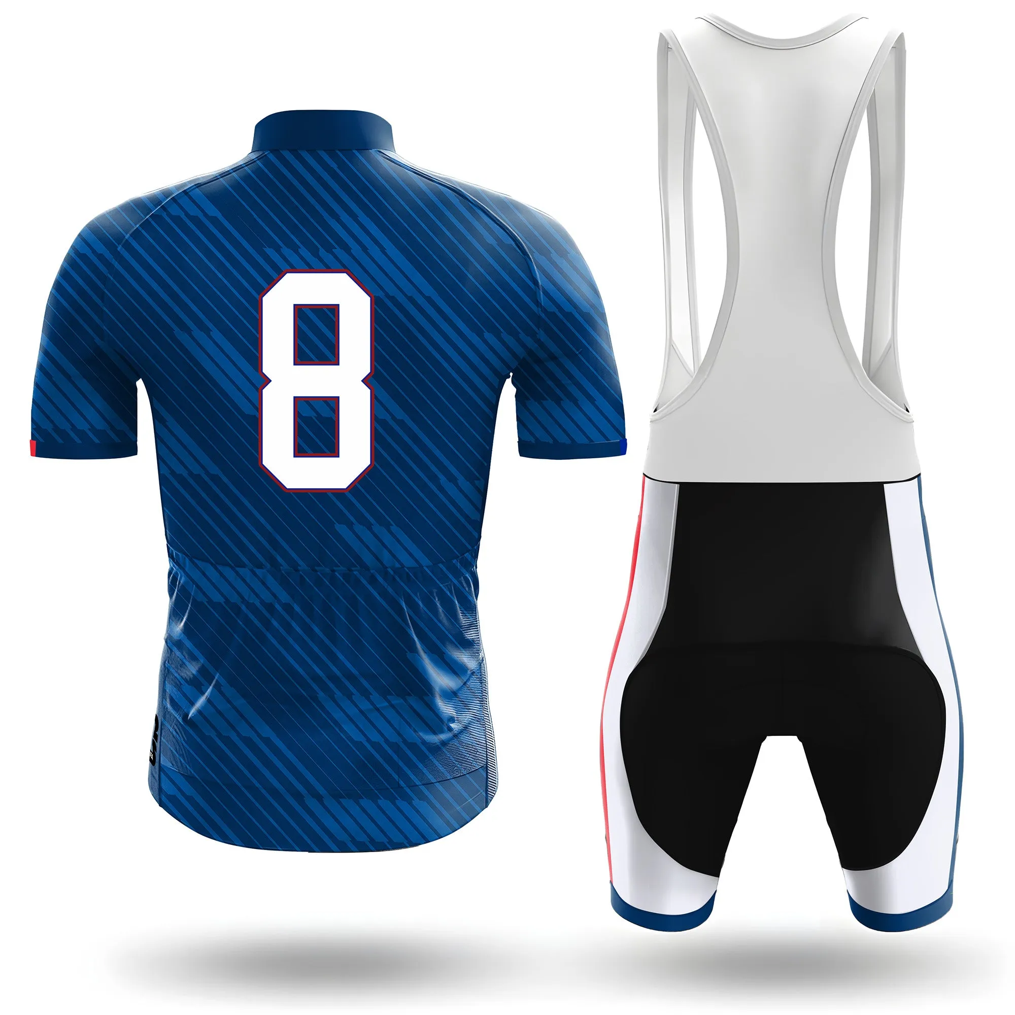 2026 France Men's Short Sleeve Cycling Kit sold by RSSC Sports product image thumbnail 2