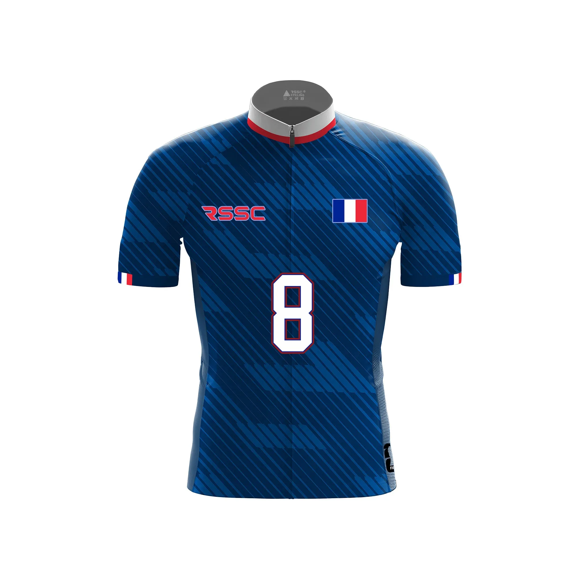 2026 France Men's Short Sleeve Cycling Kit sold by RSSC Sports product image thumbnail 3