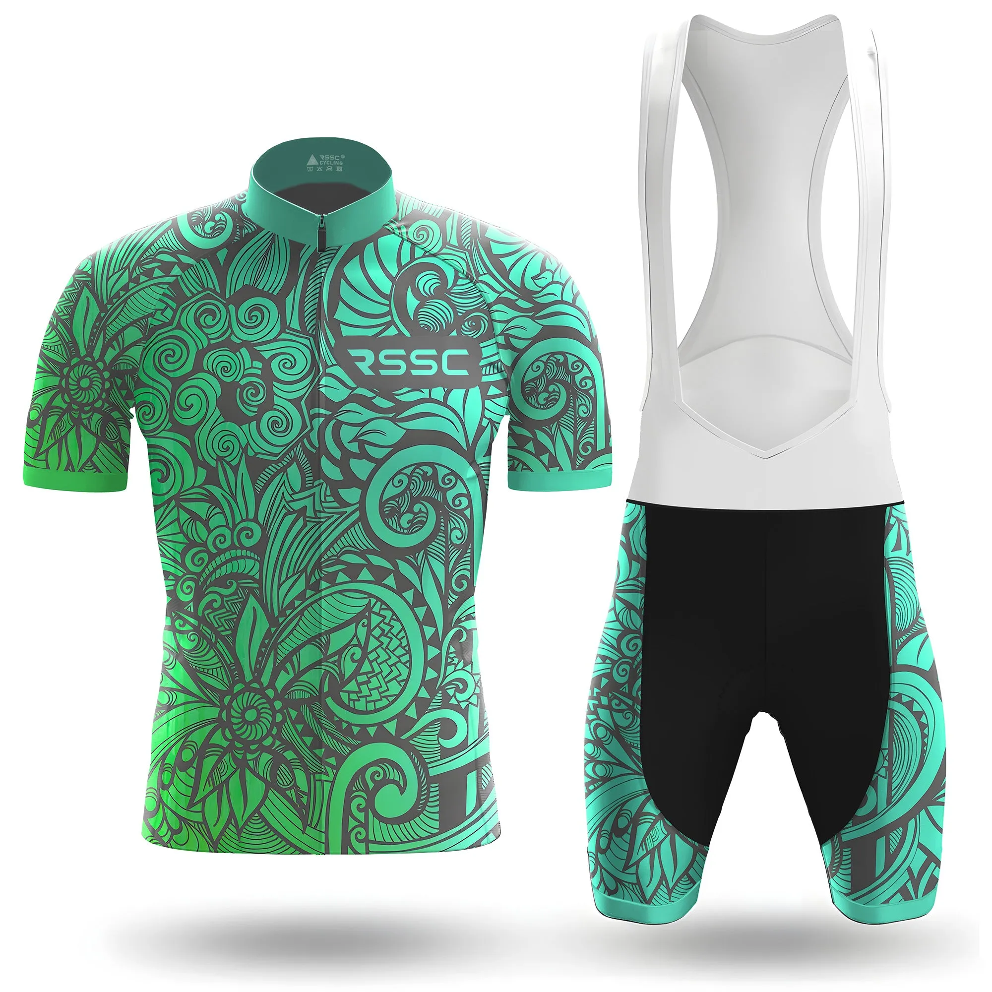 Polynesian Botanical Garden Men's Short Sleeve Cycling Kit sold by RSSC Sports