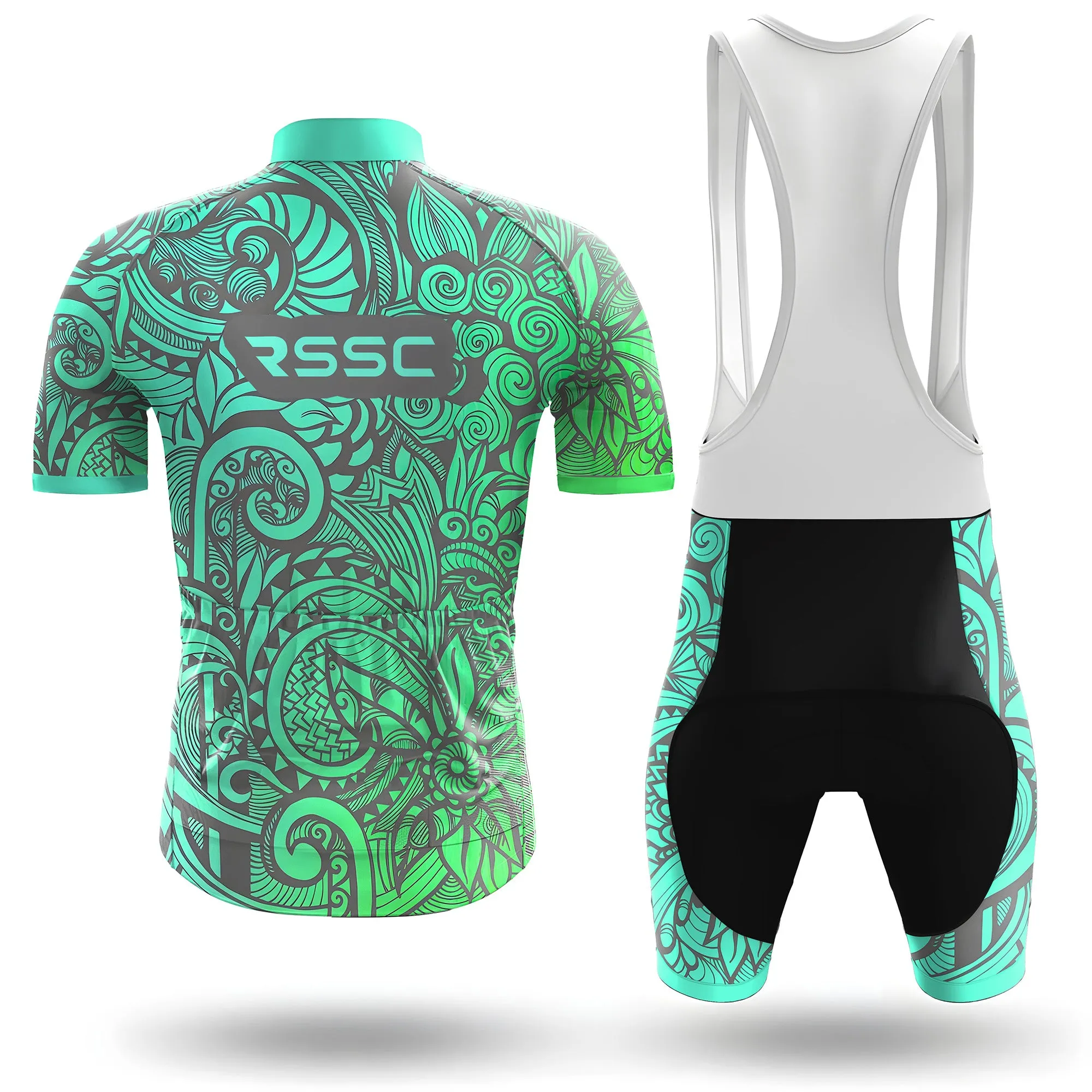 Polynesian Botanical Garden Men's Short Sleeve Cycling Kit sold by RSSC Sports product image thumbnail 2