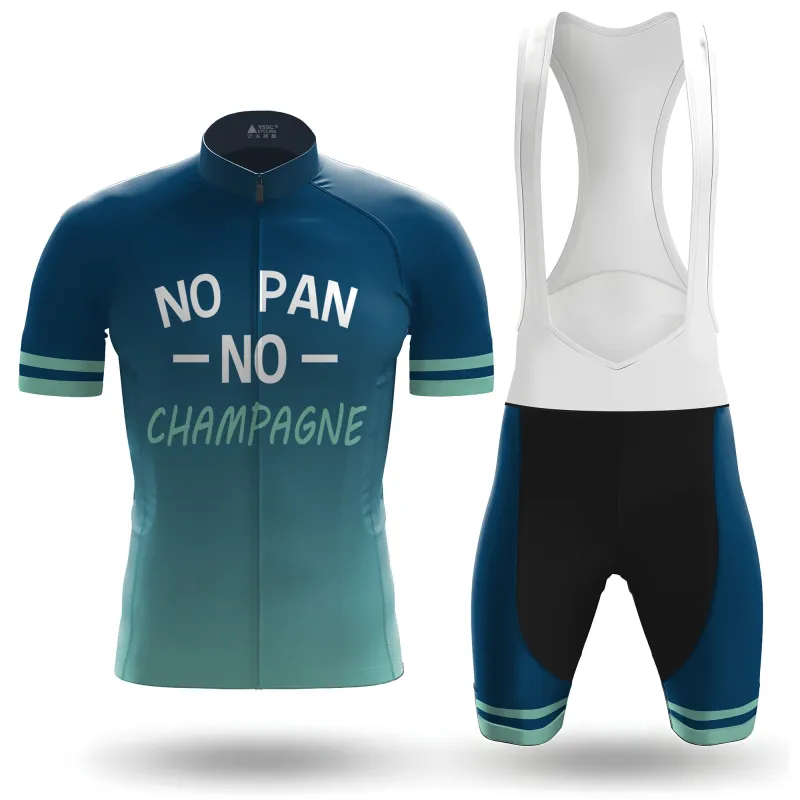 No Pain No Champagne Men's Short Sleeve Cycling Kit made by RSSC Sports