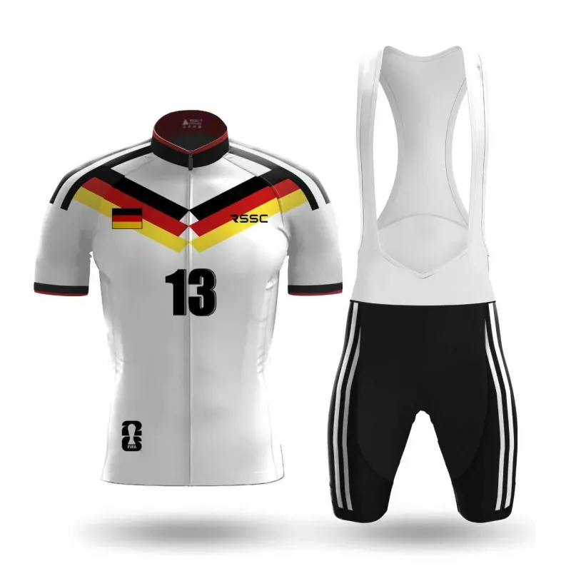 2026 Germany Men's Short Sleeve Cycling Kit made by RSSC Sports