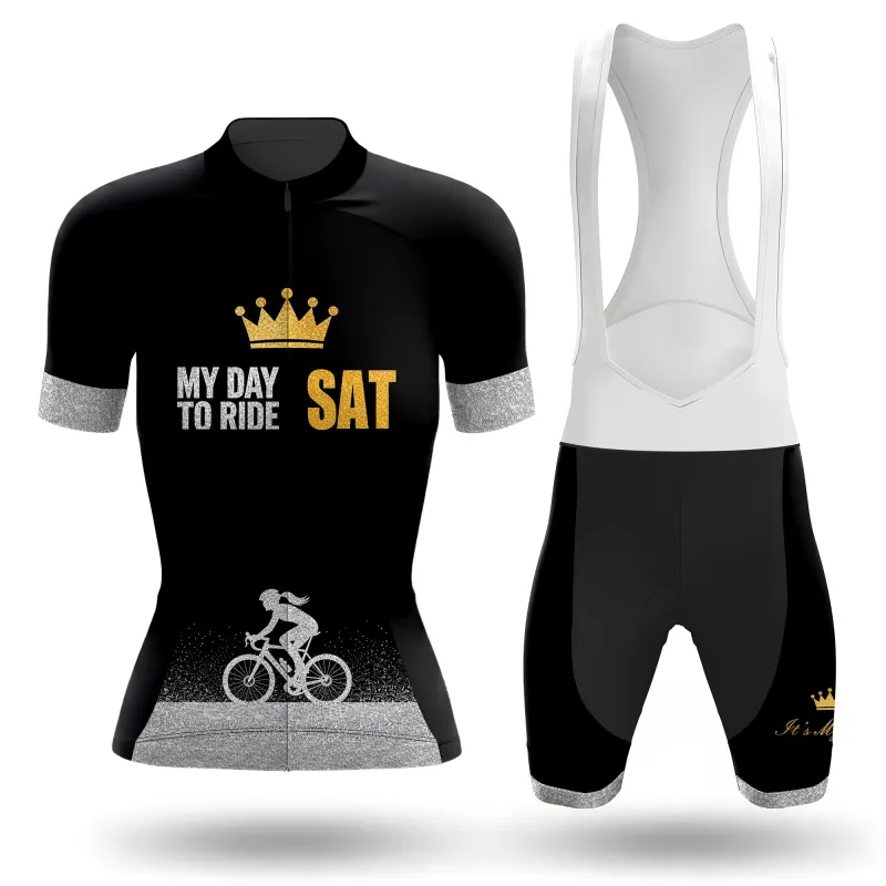 My Ride Saturday Women's Short Sleeve Cycling Kit made by RSSC Sports