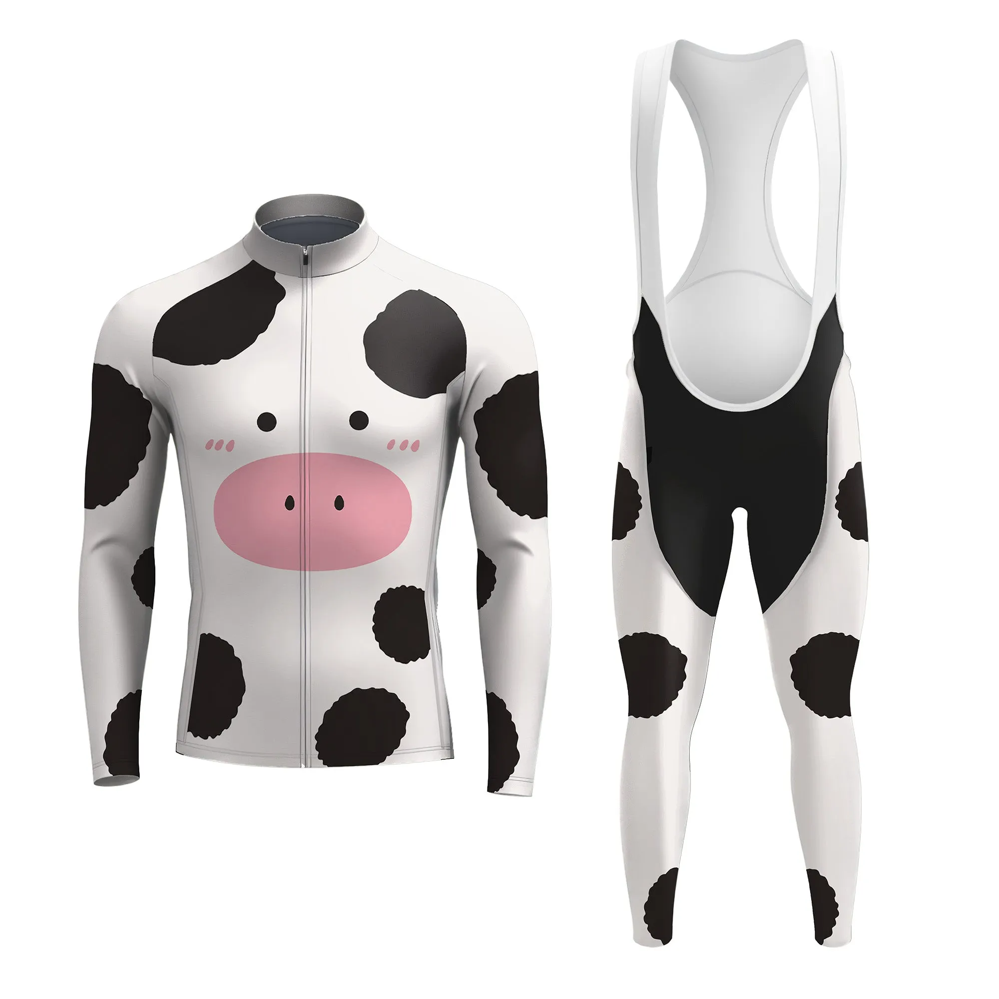 Cow Cycling Men's Long Sleeve Cycling Kit sold by RSSC Sports