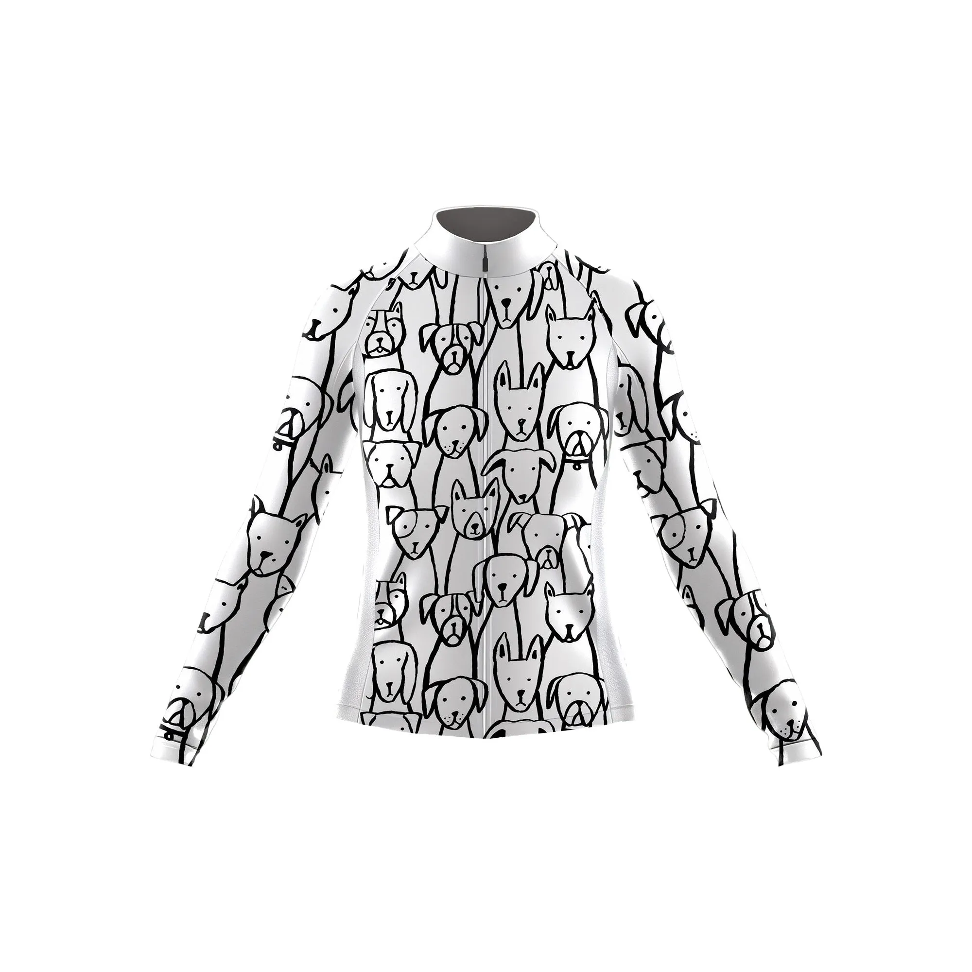 Dog Lover Women's Long Sleeve Cycling Kit sold by RSSC Sports product image thumbnail 3