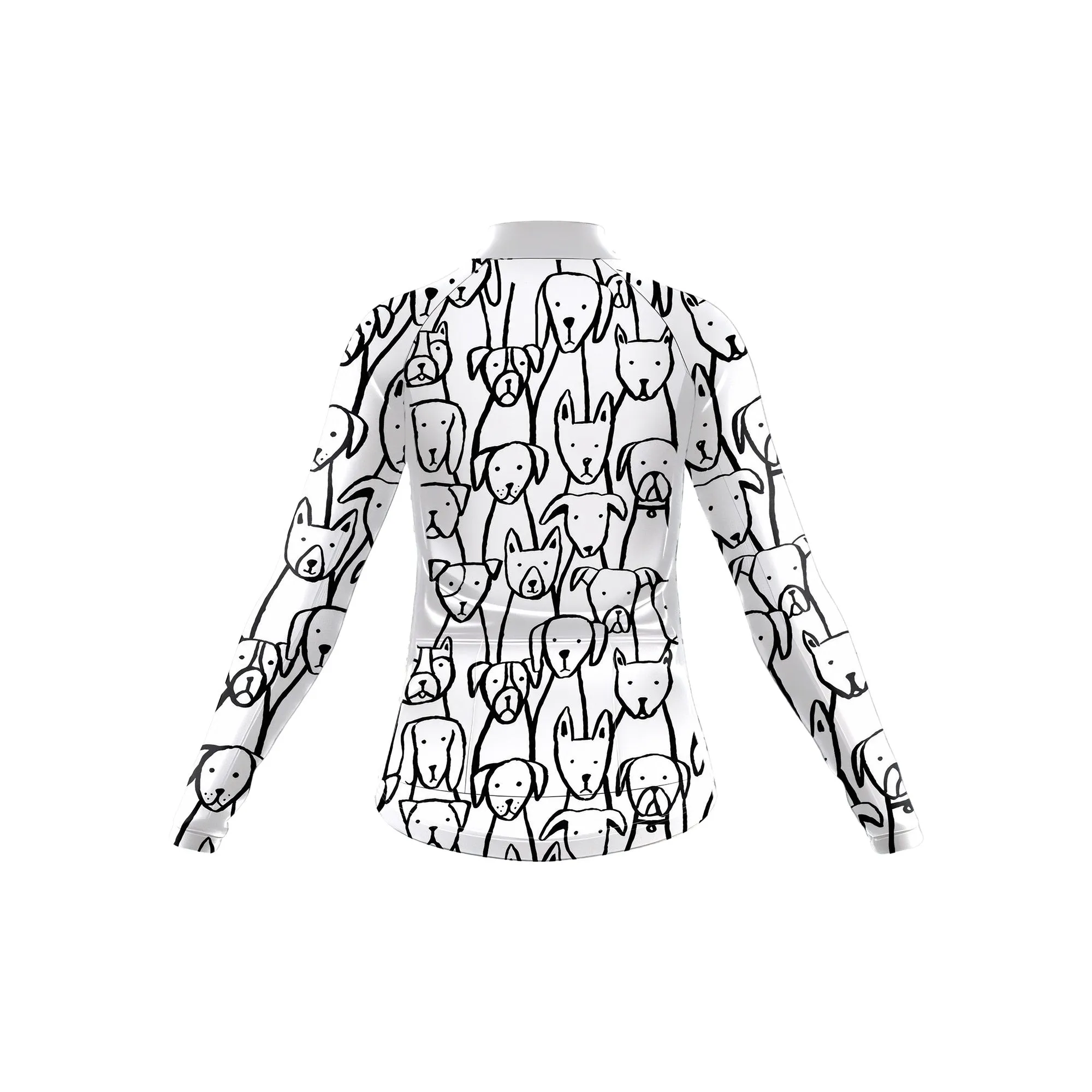Dog Lover Women's Long Sleeve Cycling Kit sold by RSSC Sports product image thumbnail 4