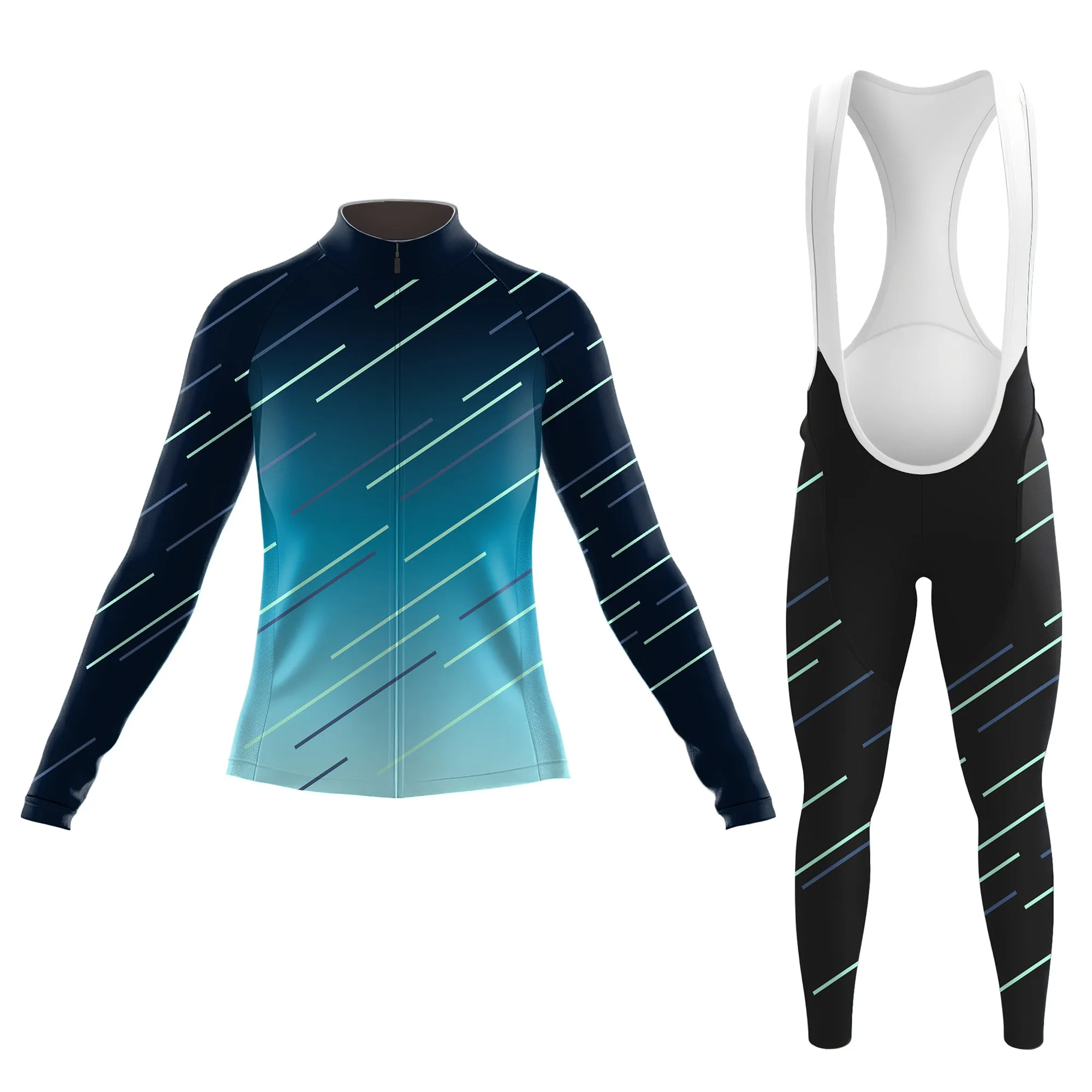 Gradient Women's Long Sleeve Cycling Kit sold by RSSC Sports