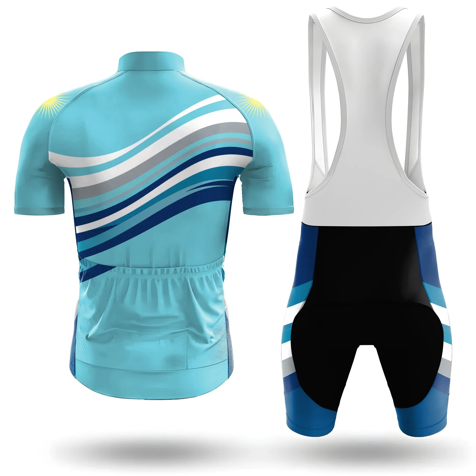 Azure Drift Men's Short Sleeve Cycling Kit sold by RSSC Sports product image thumbnail 2