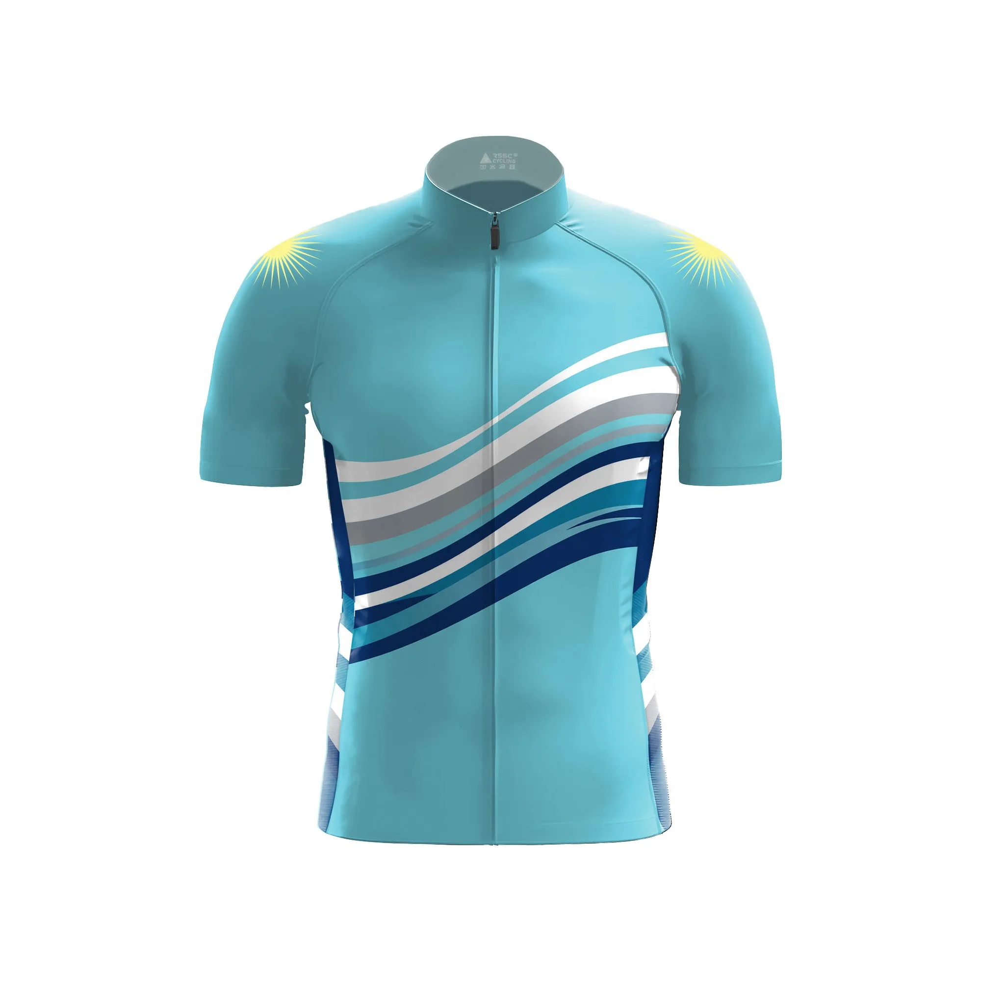 Azure Drift Men's Short Sleeve Cycling Kit sold by RSSC Sports product image thumbnail 3