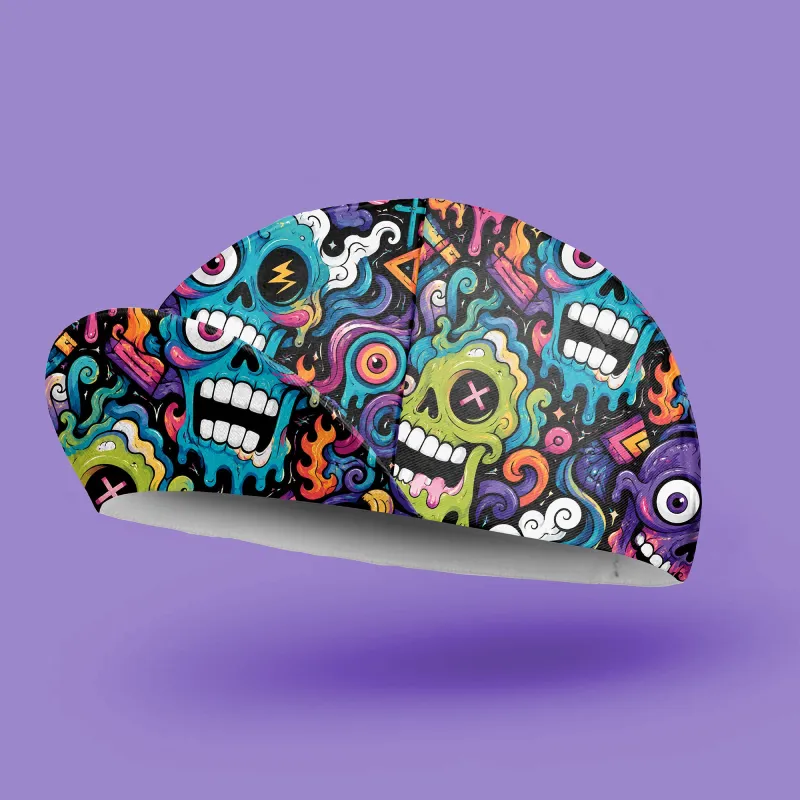 Alien Creatures Cycling Cap made by RSSC Sports