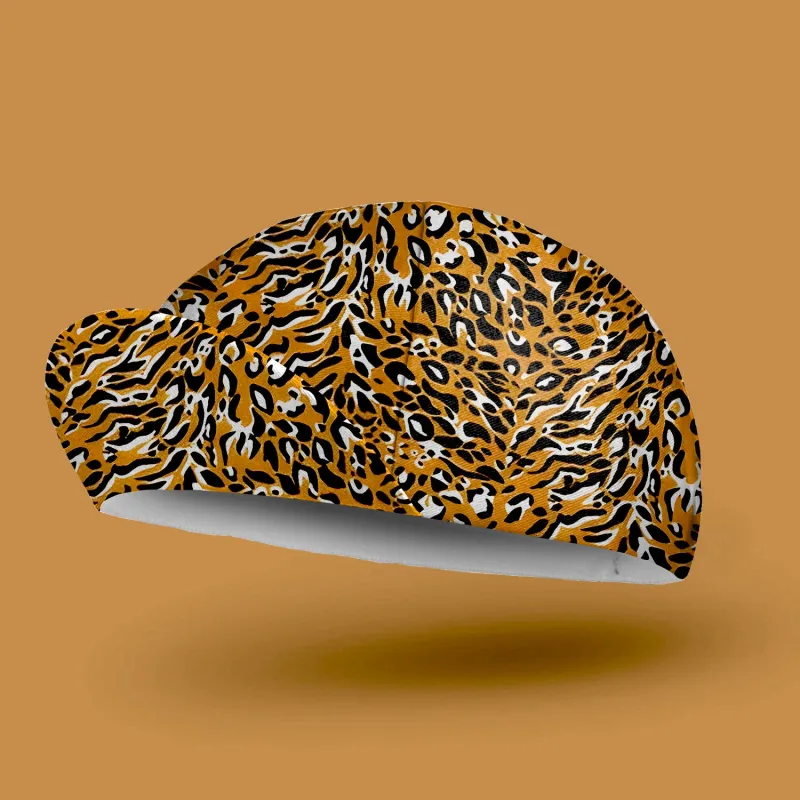 Wild Cheetah Cycling Cap made by RSSC Sports